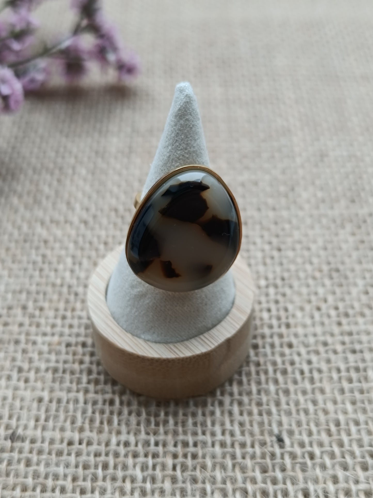 Bague léopard