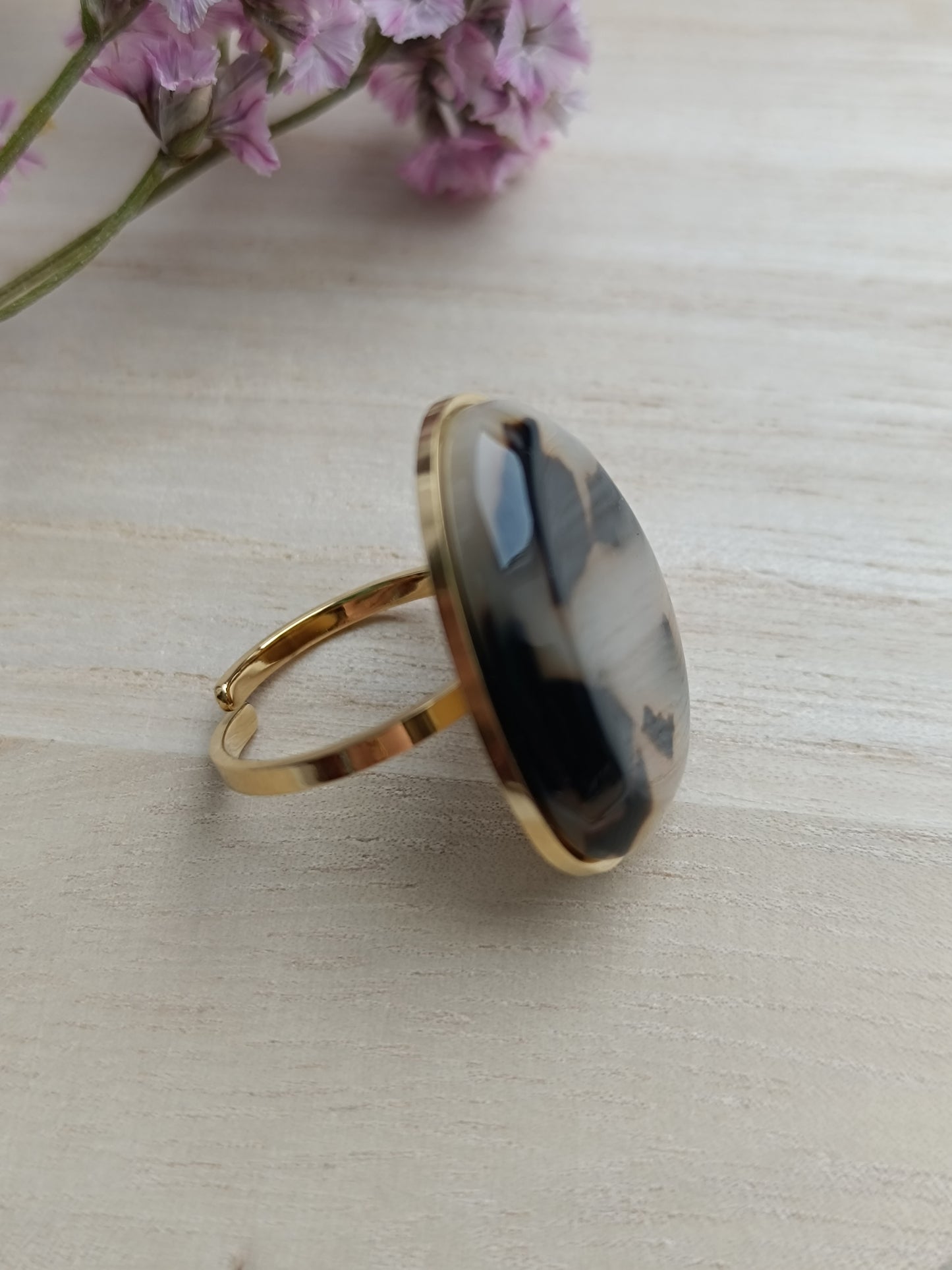 Bague léopard