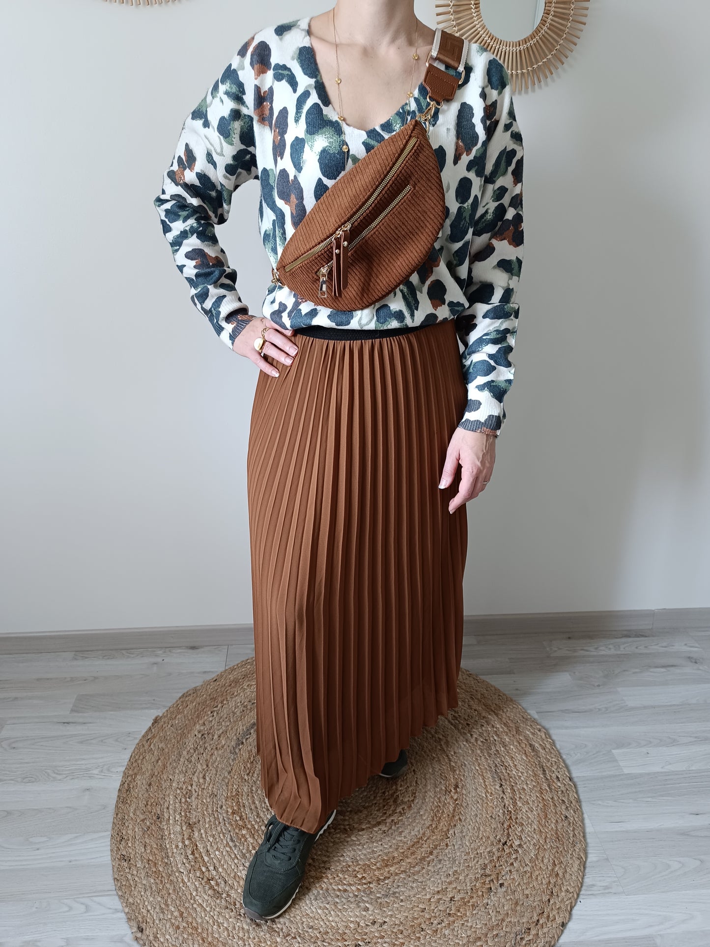 Jupe Ivy camel