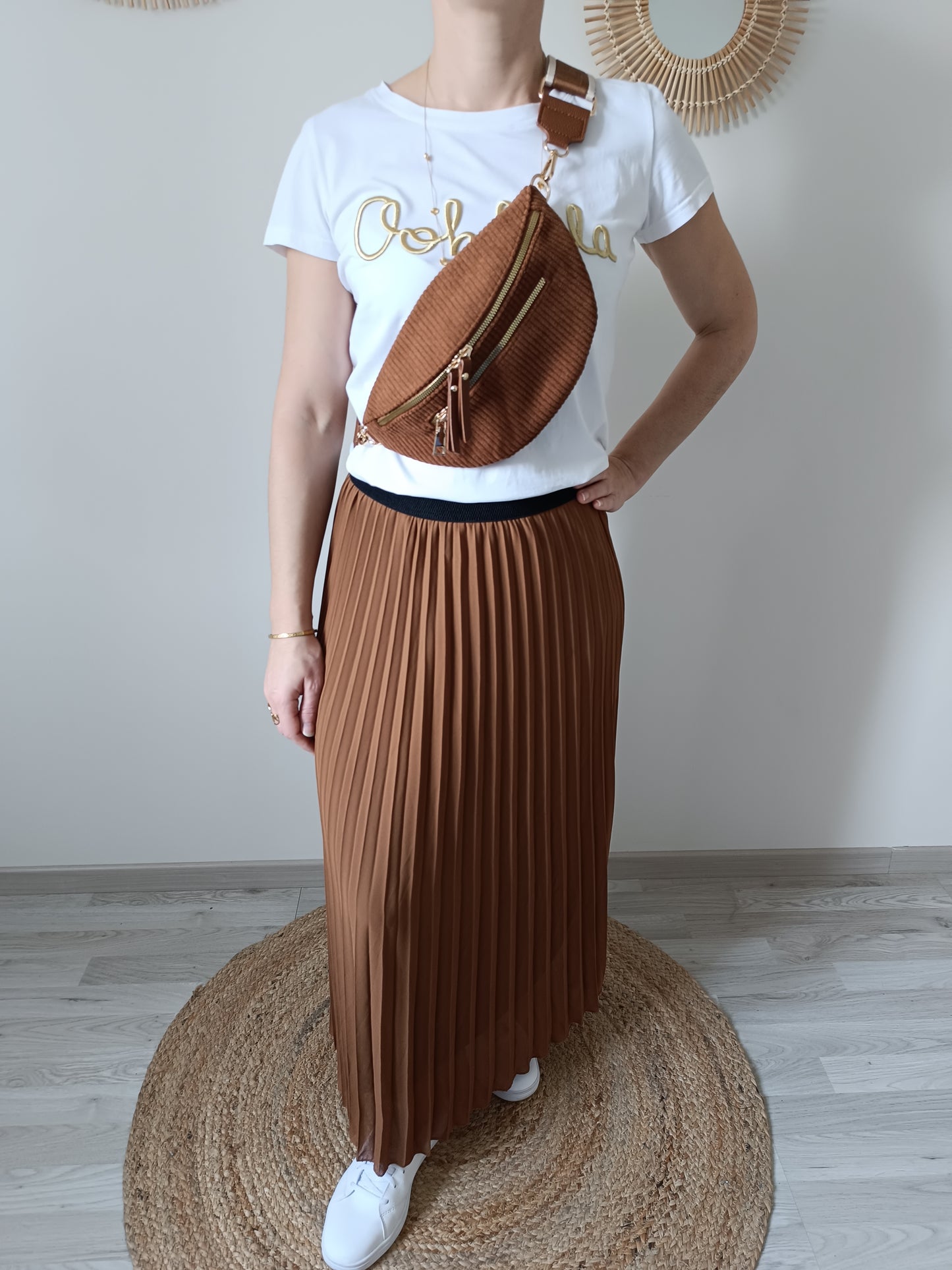 Jupe Ivy camel
