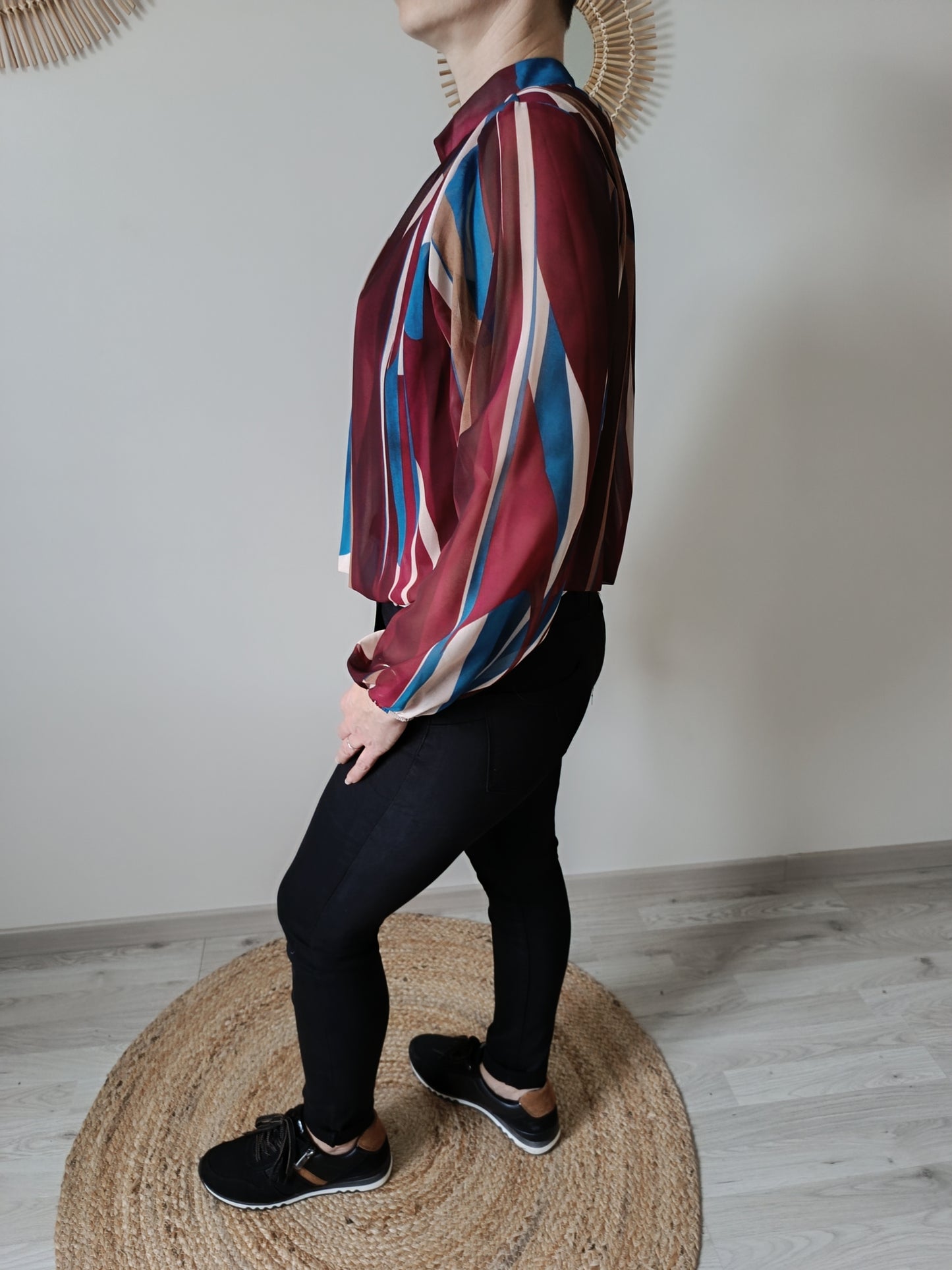 Blouse Ambre Bordeaux
