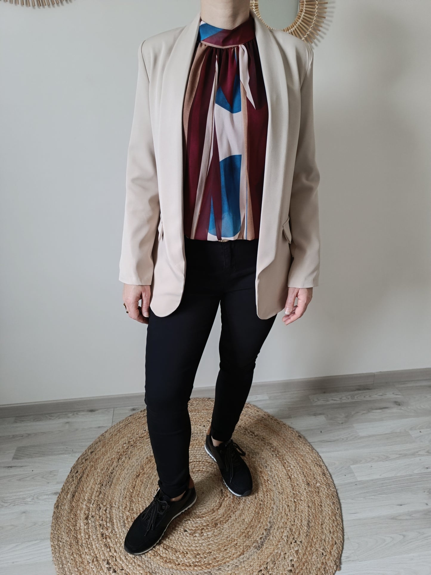 Blouse Ambre Bordeaux