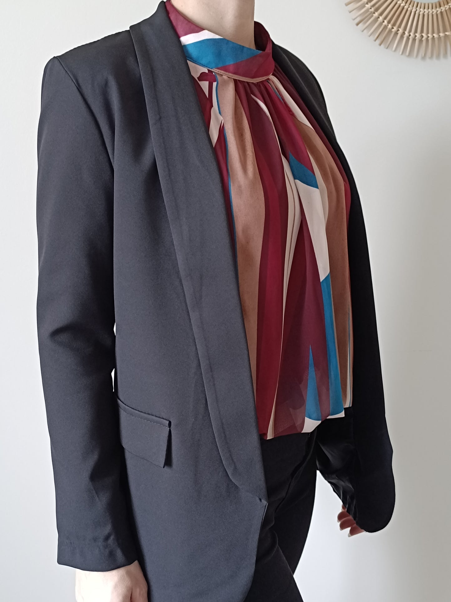 Blouse Ambre Bordeaux