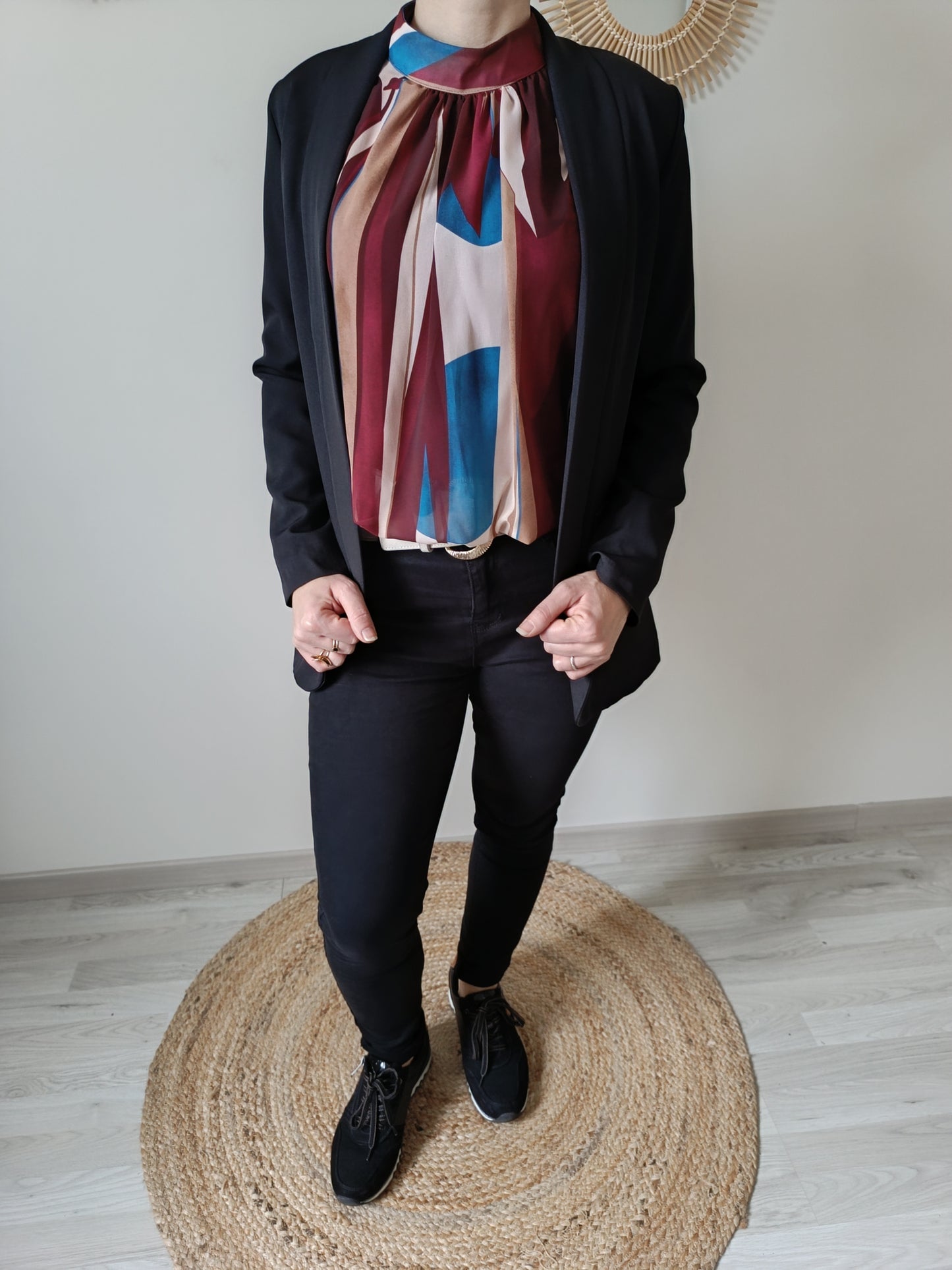 Blouse Ambre Bordeaux