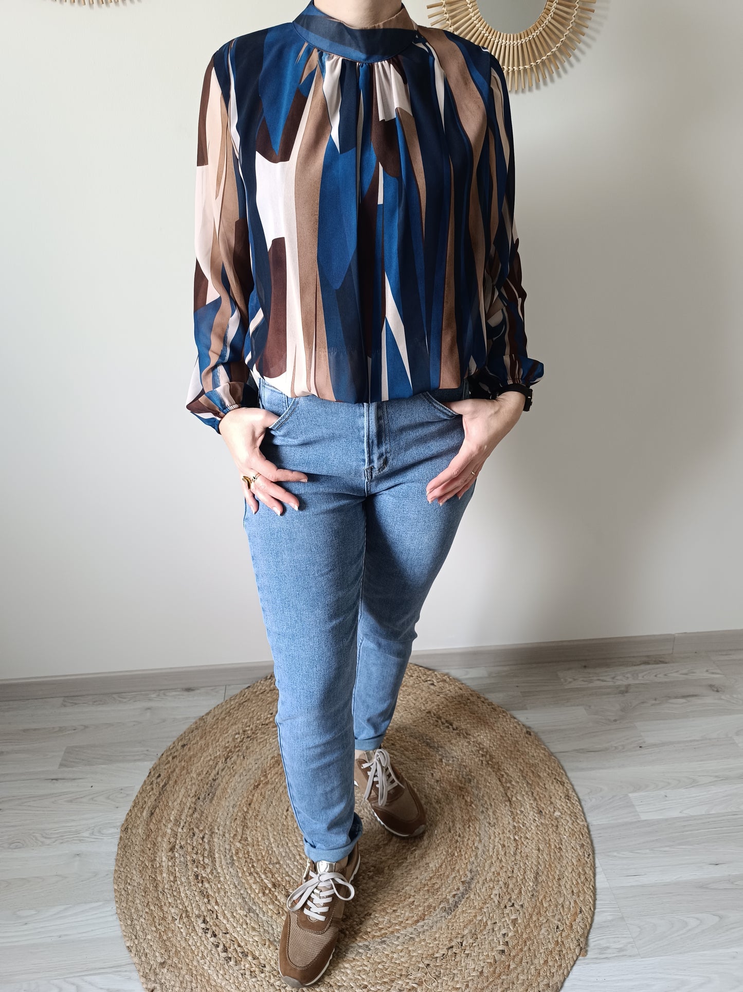 Blouse Ambre Bleue