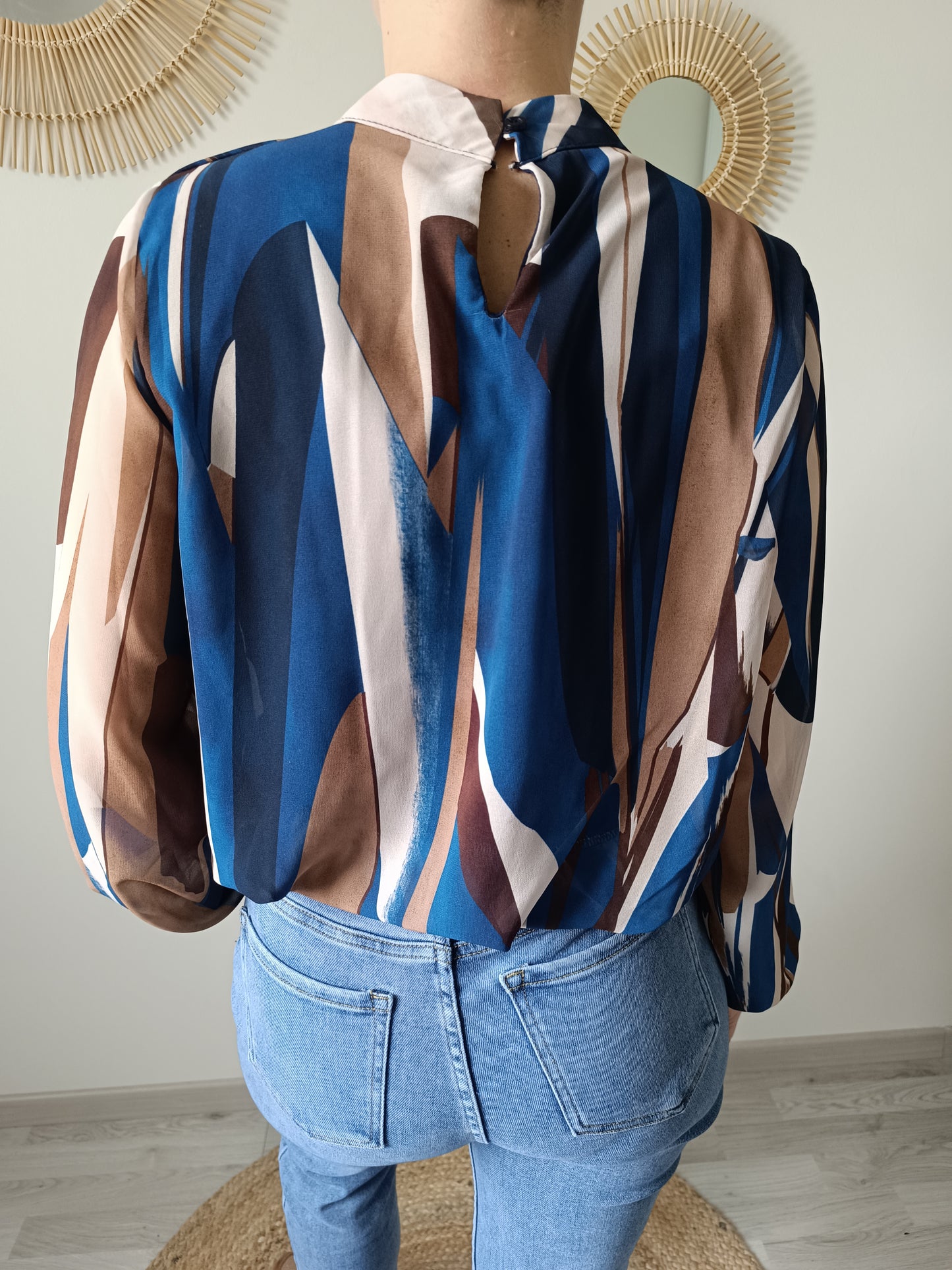 Blouse Ambre Bleue