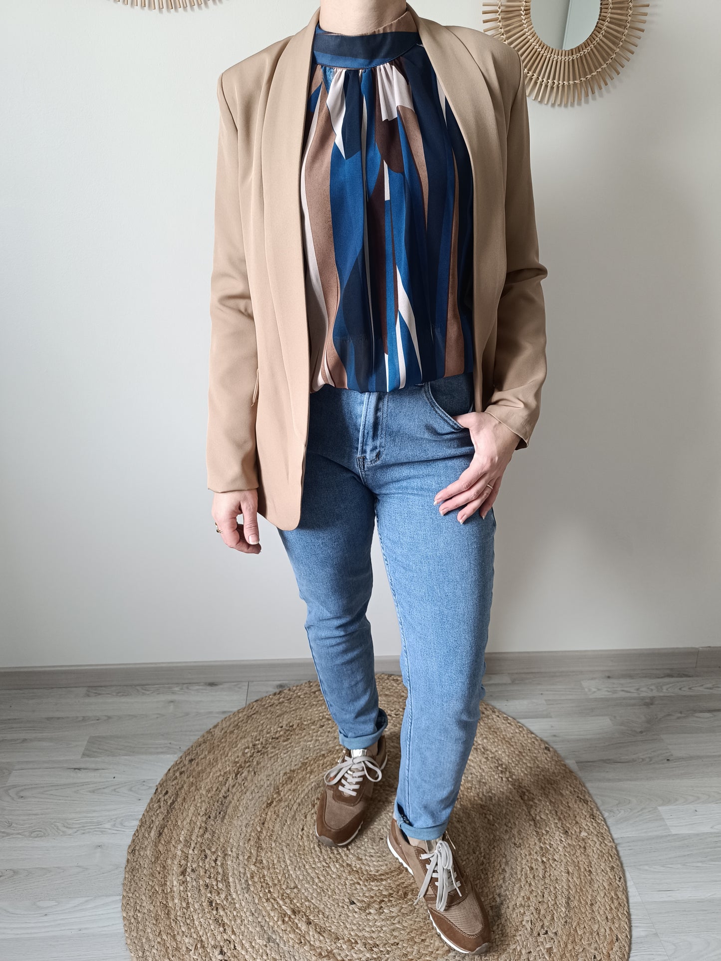 Blouse Ambre Bleue