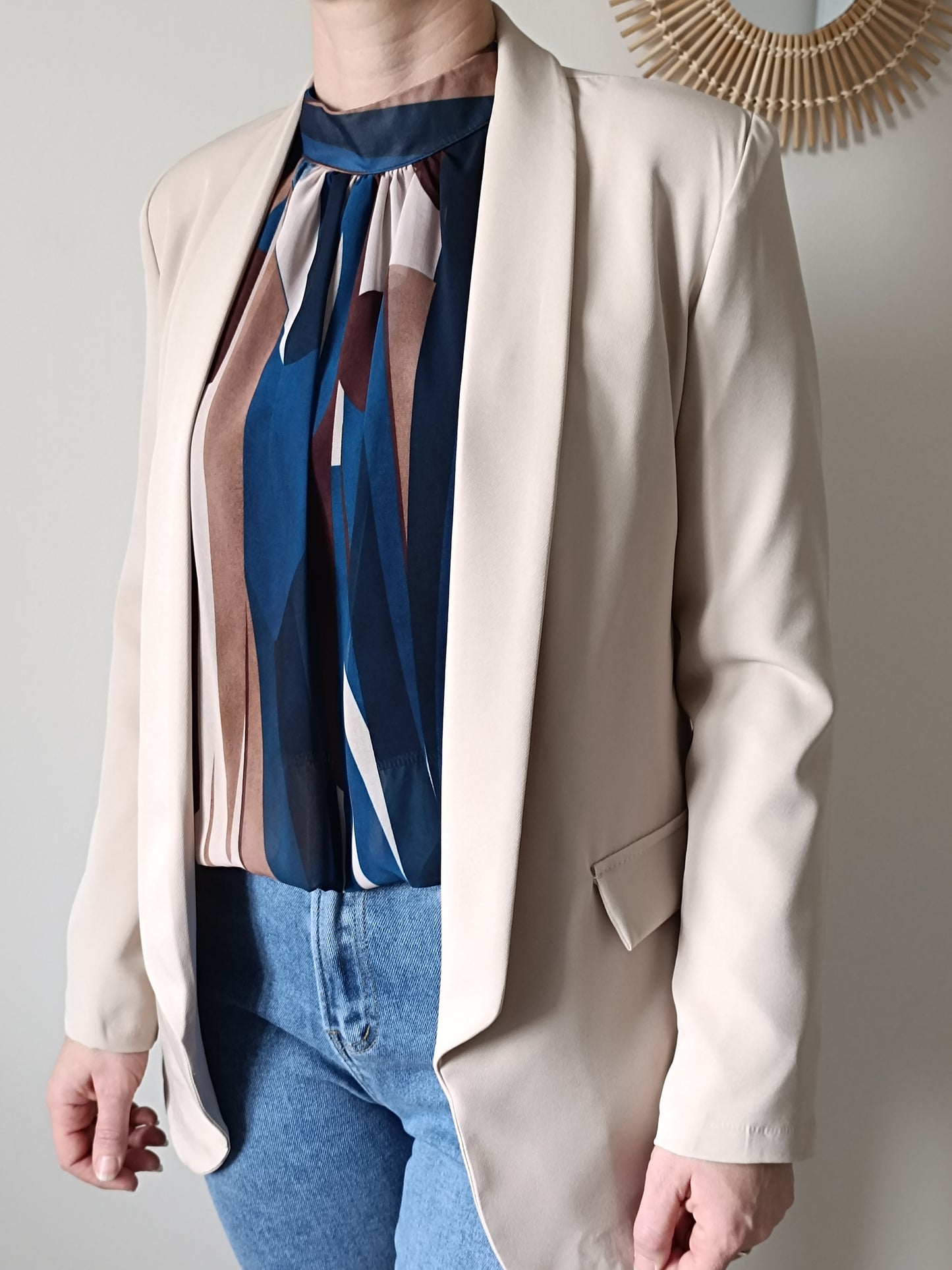 Blazer Milo Ecru