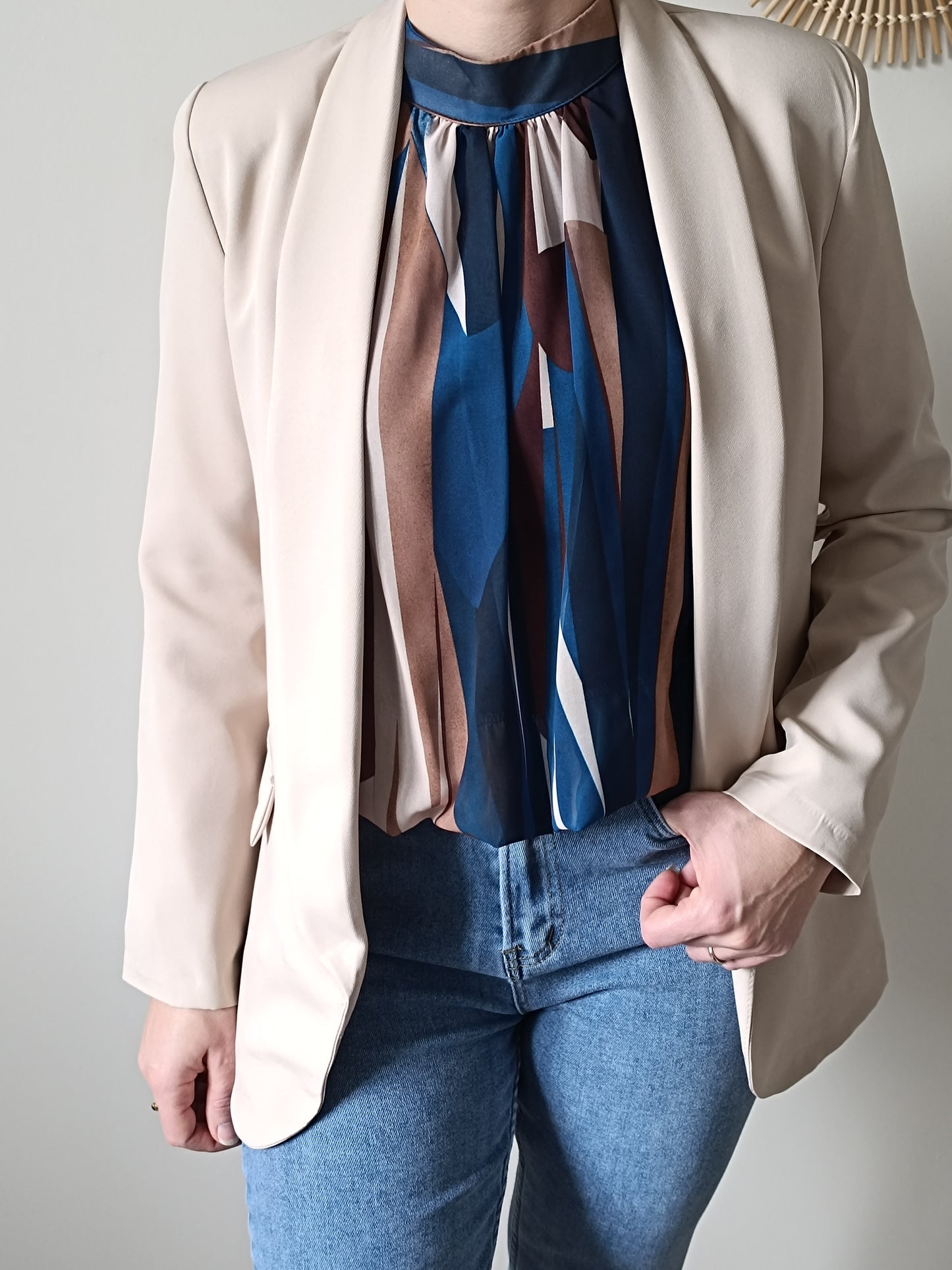 Blazer Milo Ecru