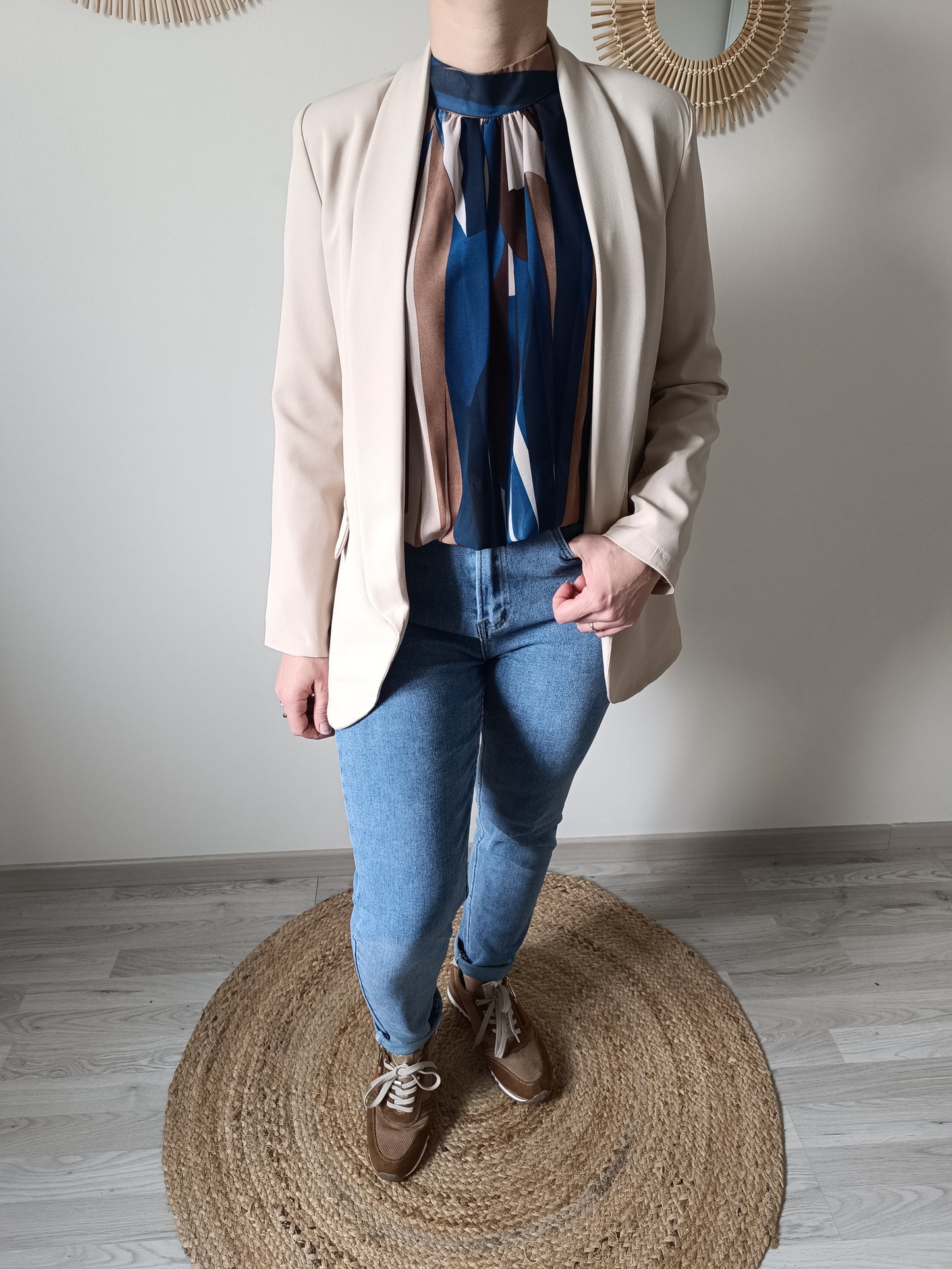 Blouse Ambre Bleue