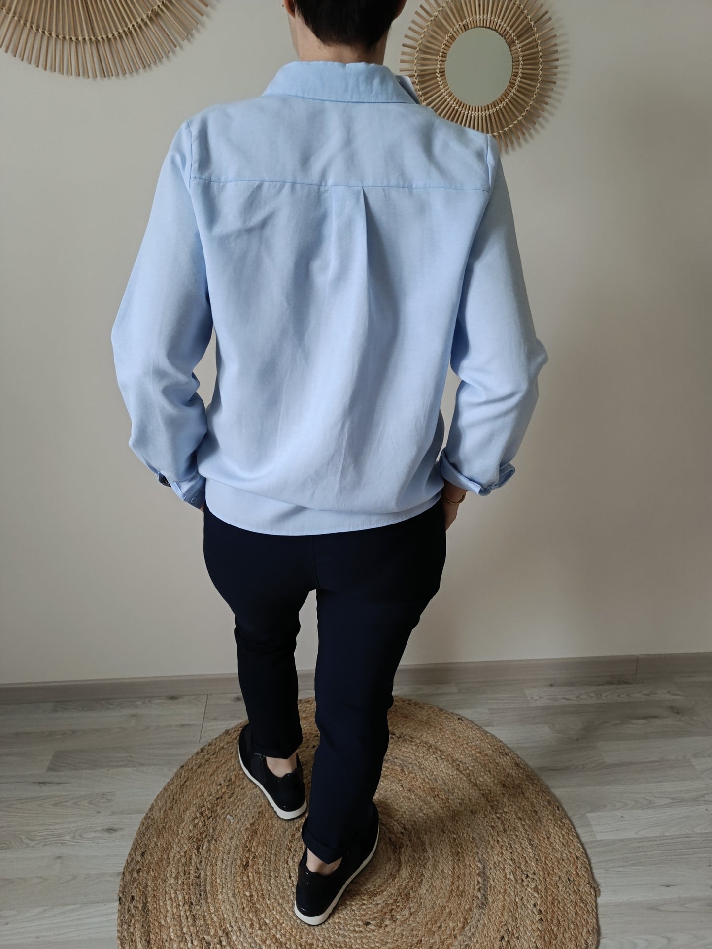 Chemisier Mila bleu