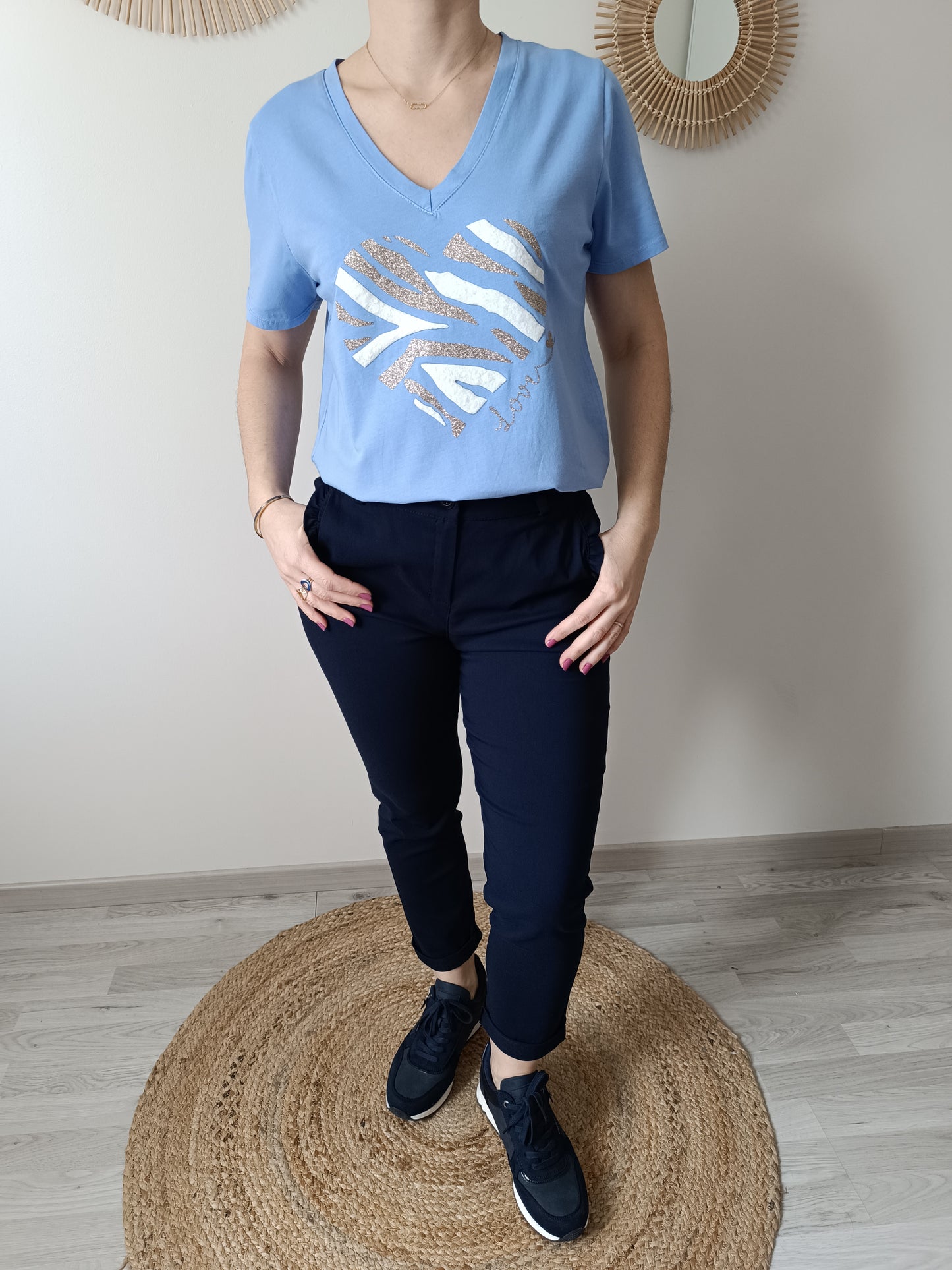 Tee-shirt Gabin bleu