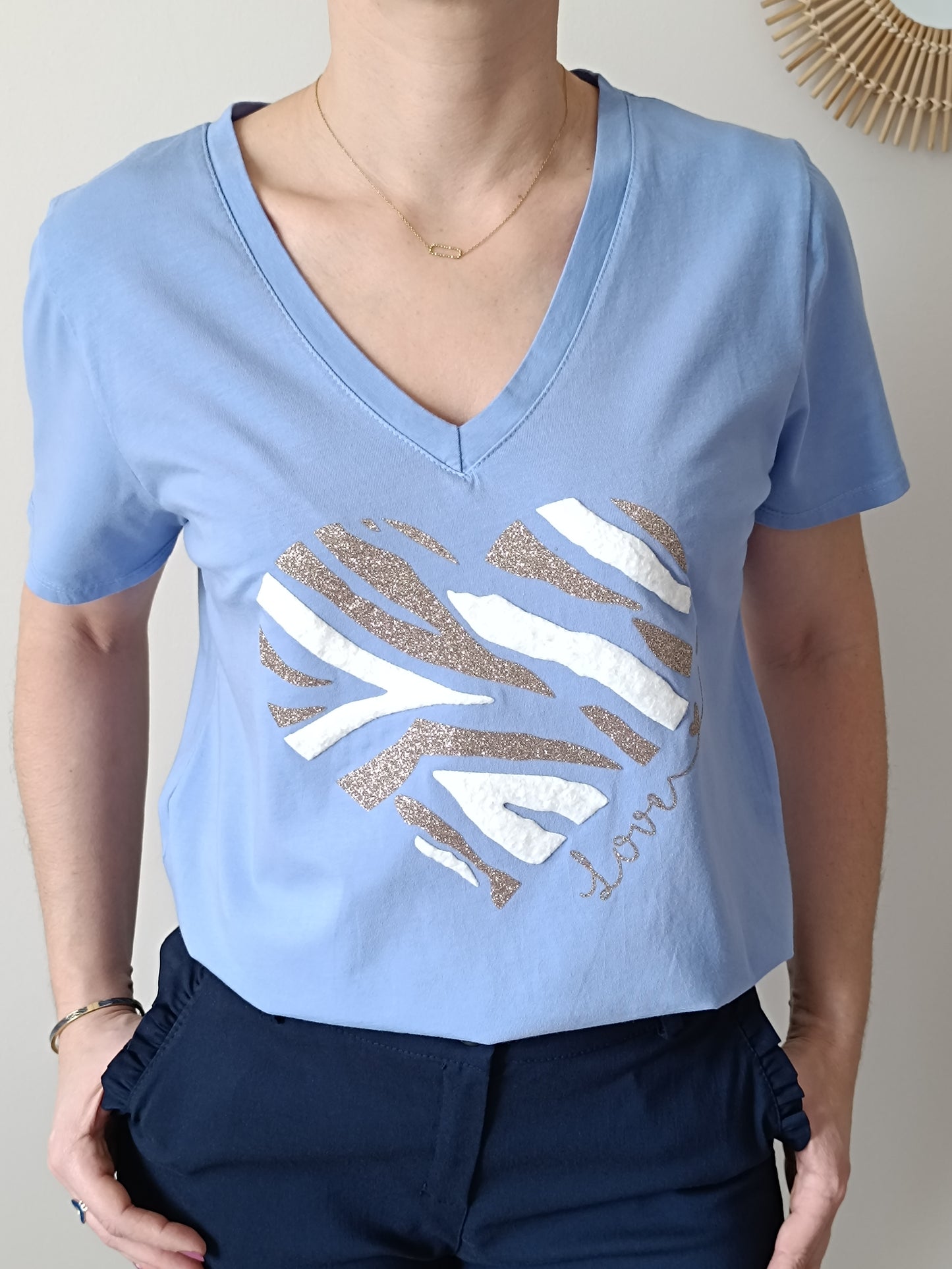 Tee-shirt Gabin bleu