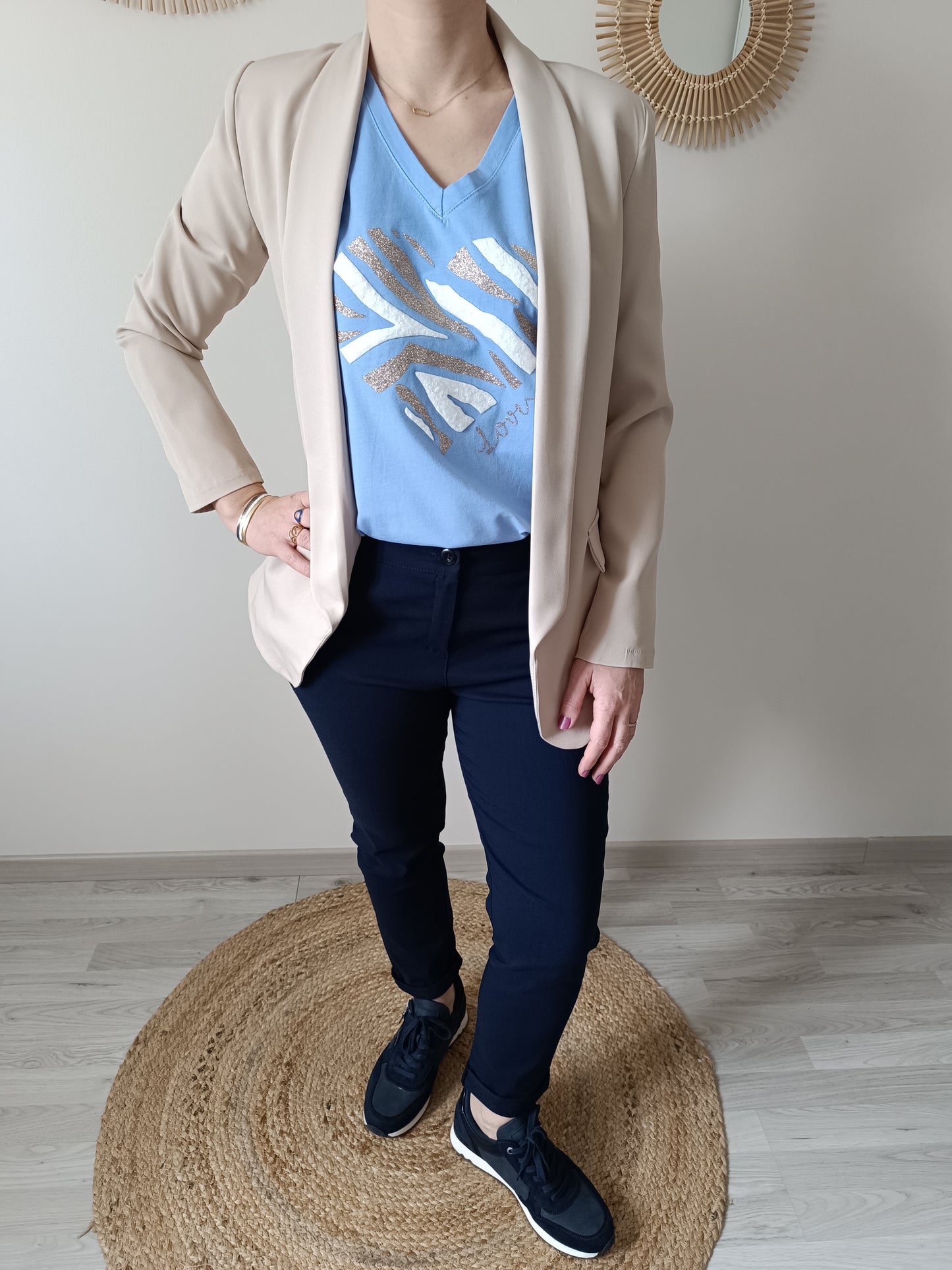 Tee-shirt Gabin bleu