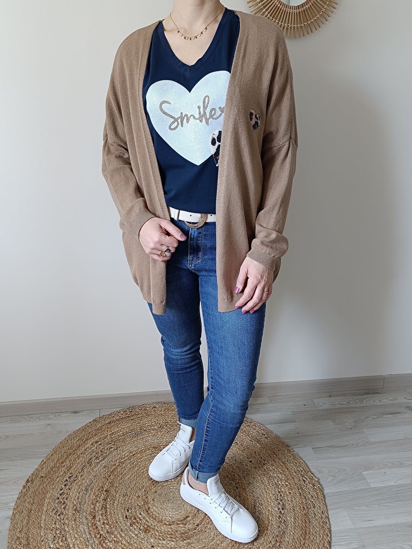 Gilet Célian camel