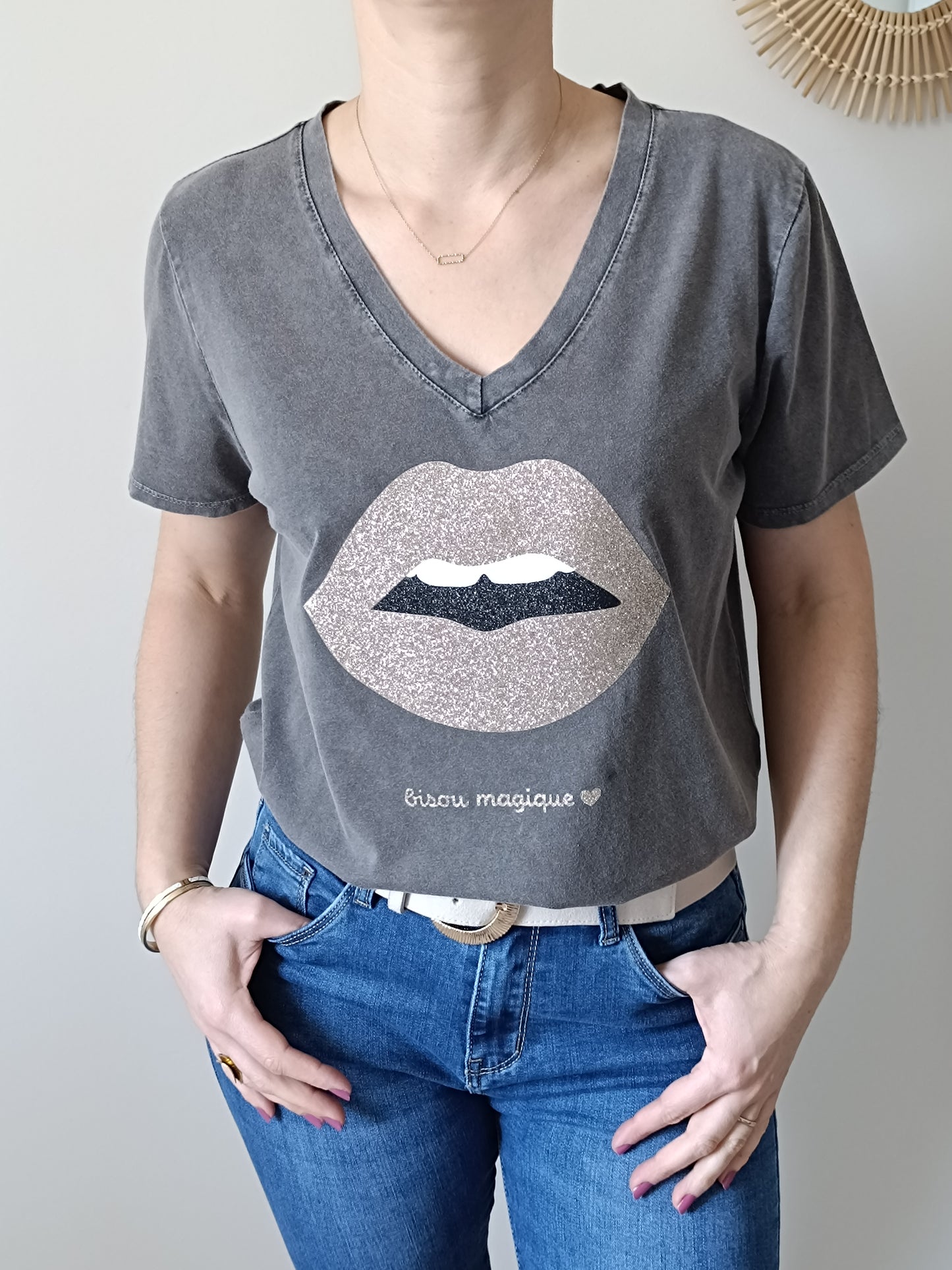 Tee-shirt Tiago gris