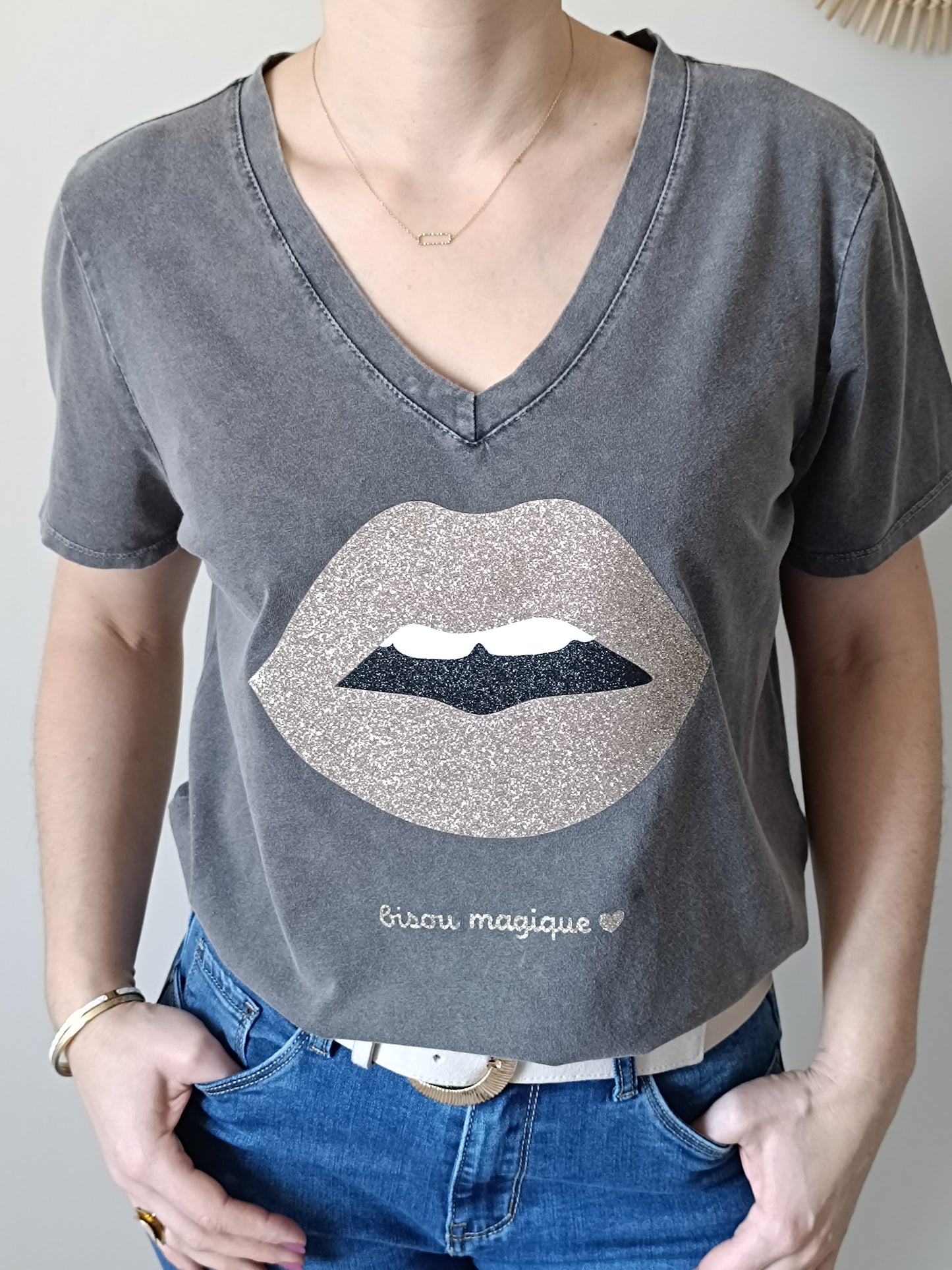 Tee-shirt Tiago gris