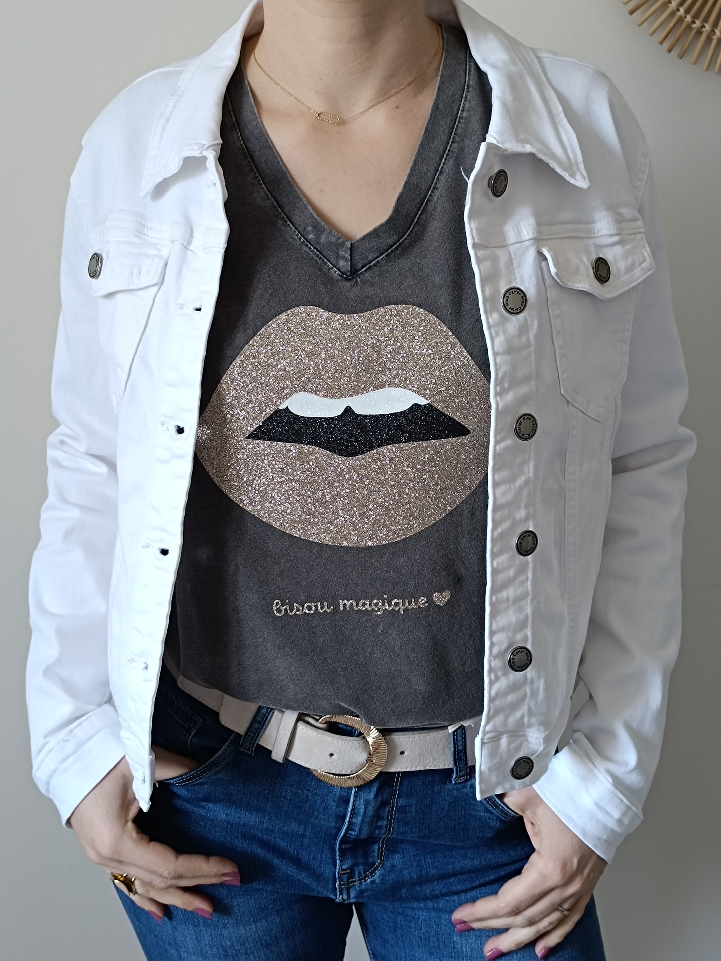 Tee-shirt Tiago gris