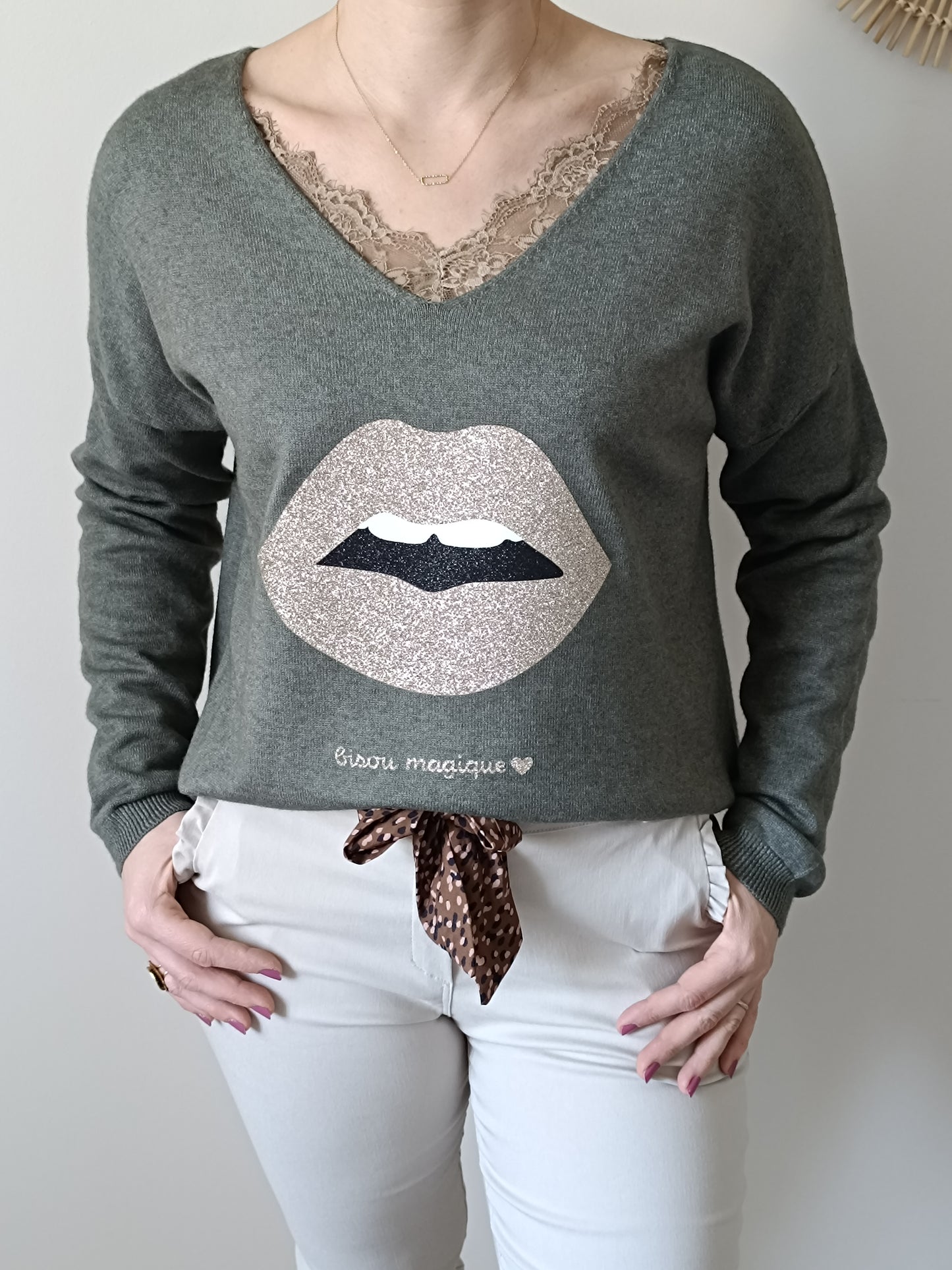 Tee-shirt Côme camel