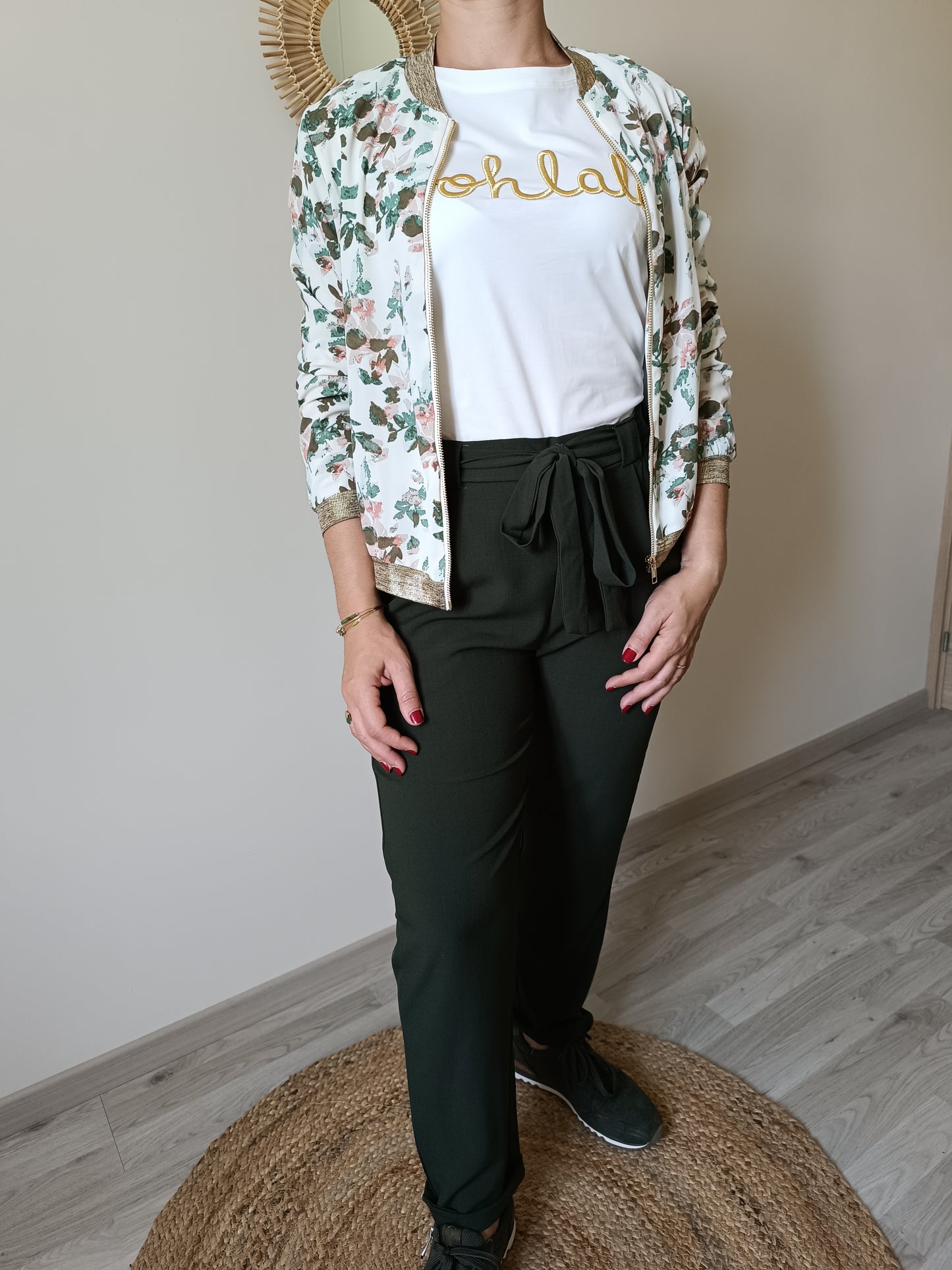 Pantalon Julia kaki
