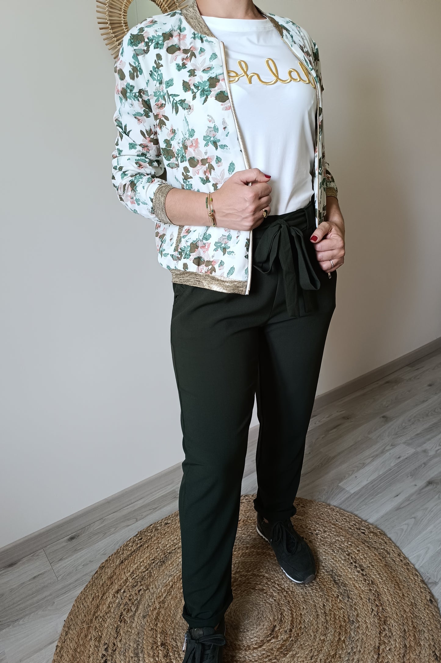 Pantalon Julia kaki