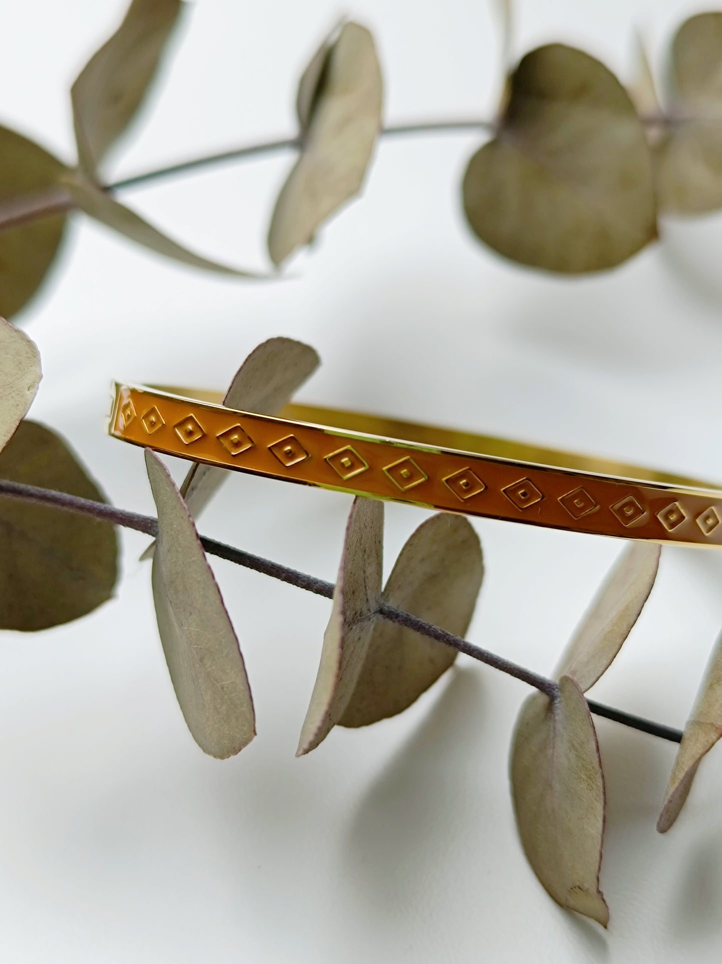 Bracelet Jonc camel