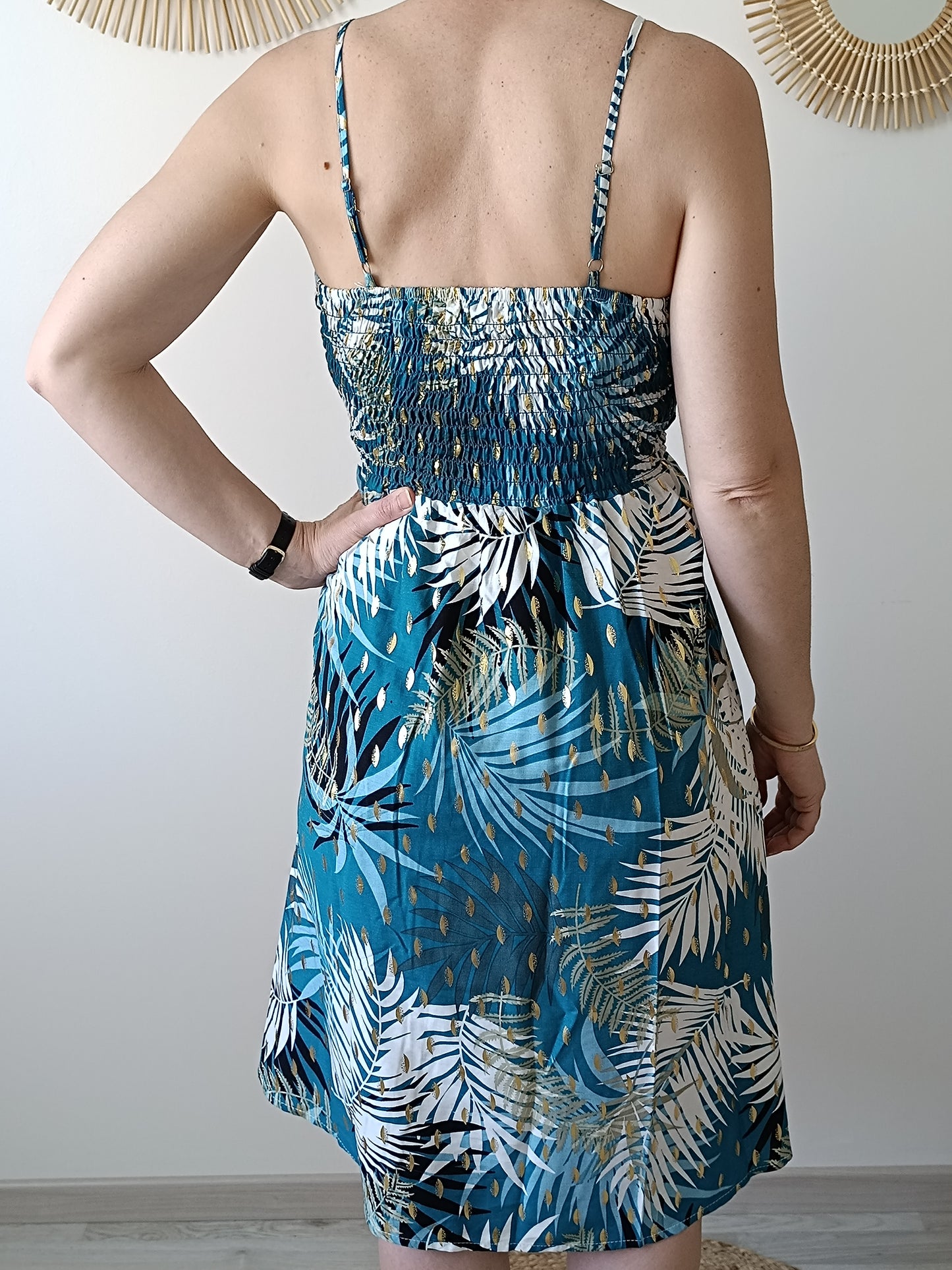 Robe Candice Bleu