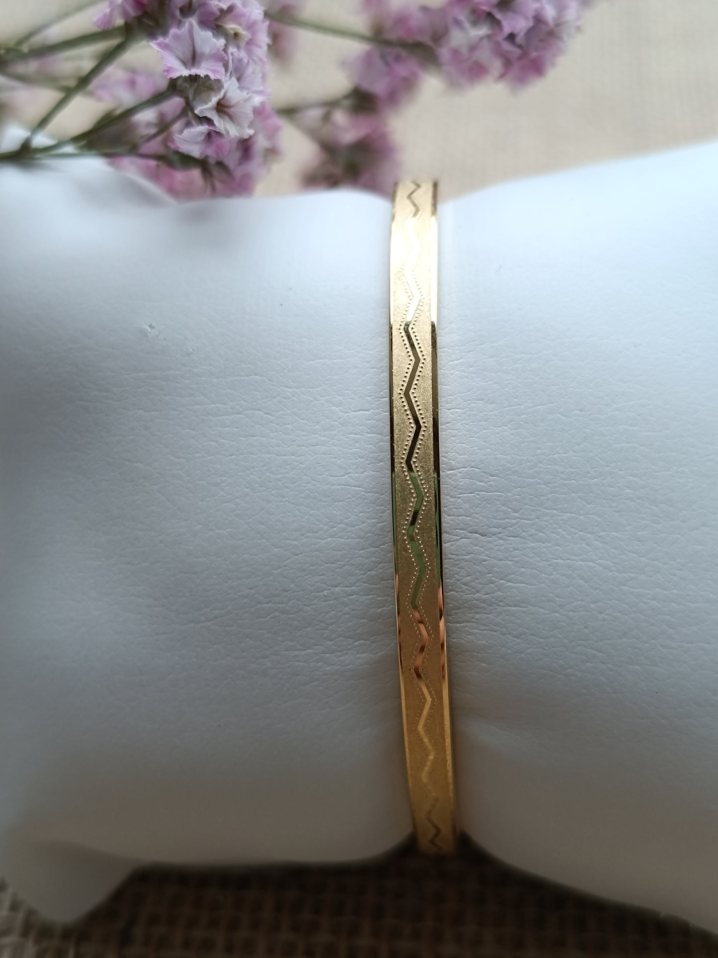 Bracelet Jonc or zig zag