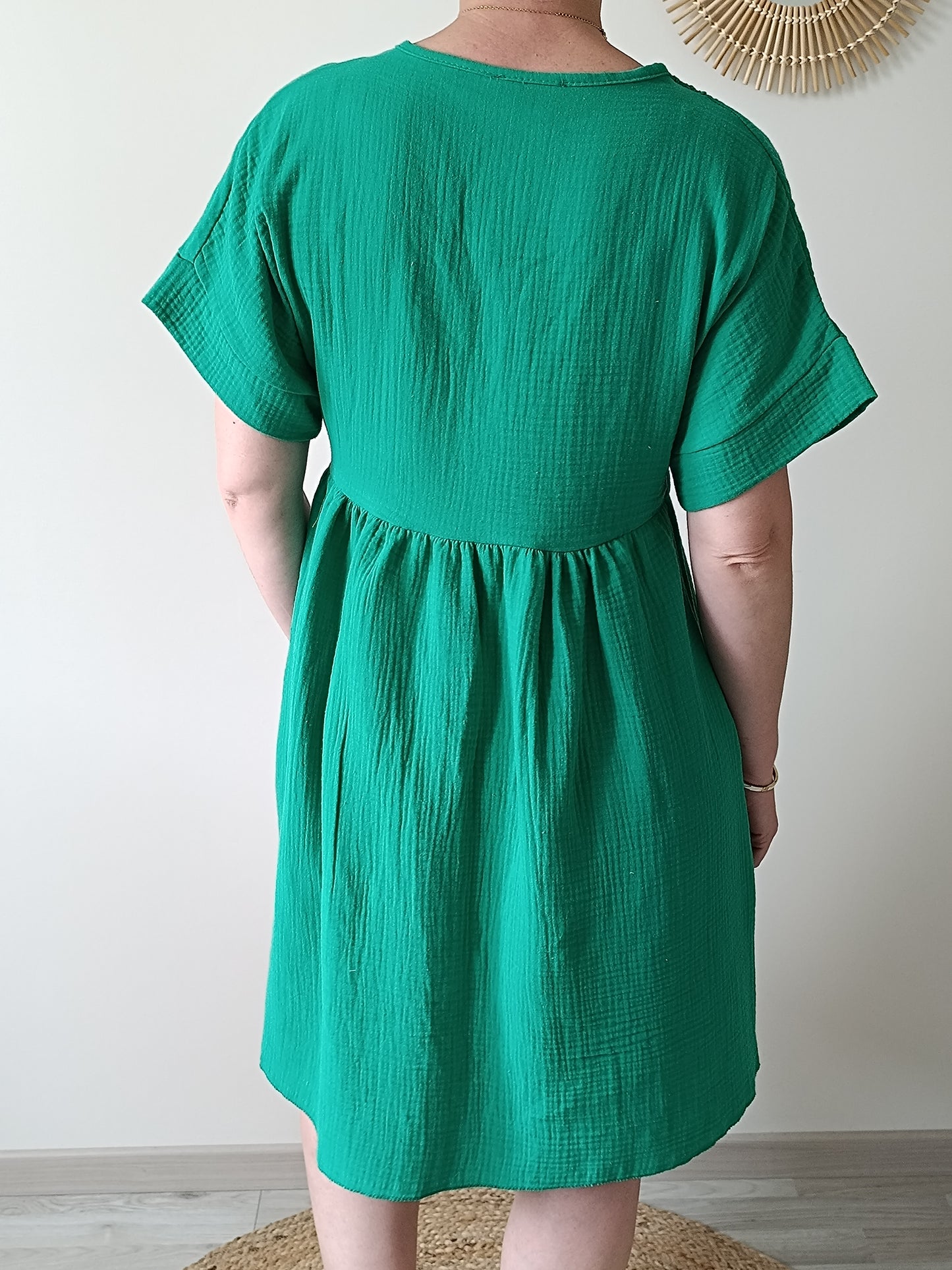 Robe Margaux verte