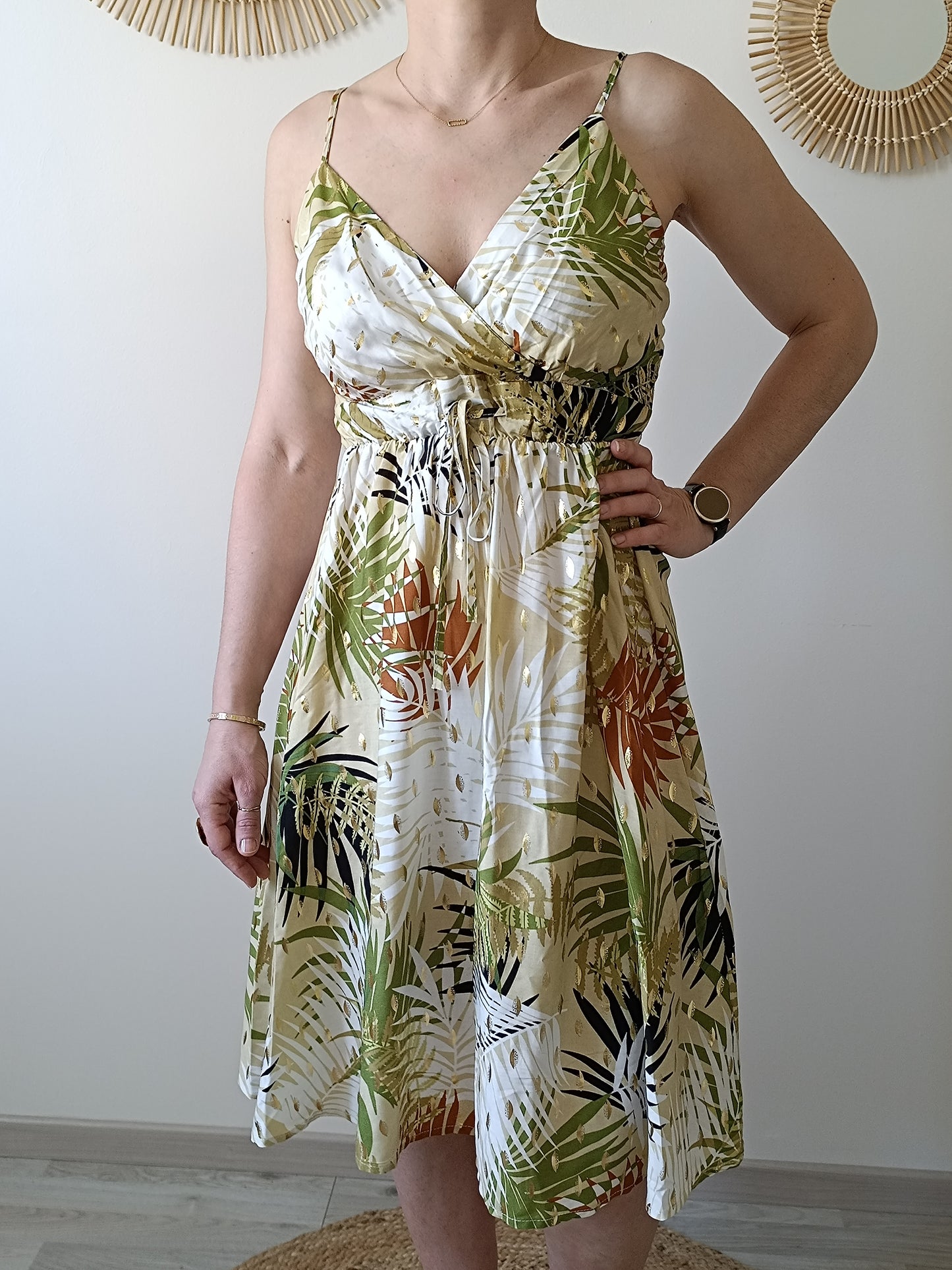 Robe Candice Beige