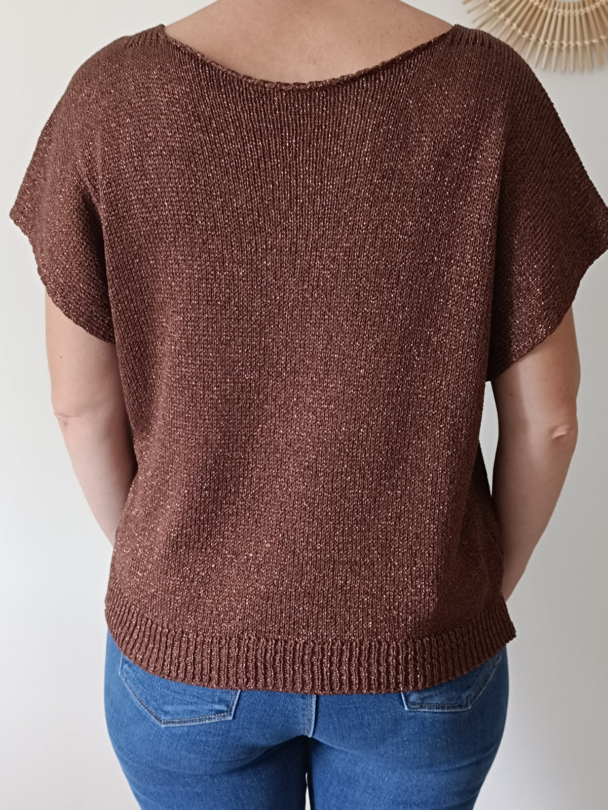 Gilet James chocolat