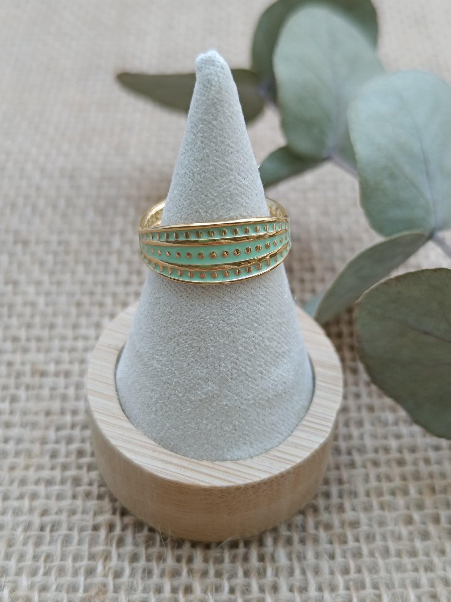 Bague Laura verte