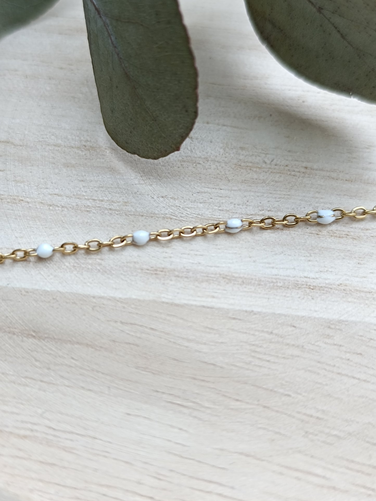 Bracelet Yuna blanc