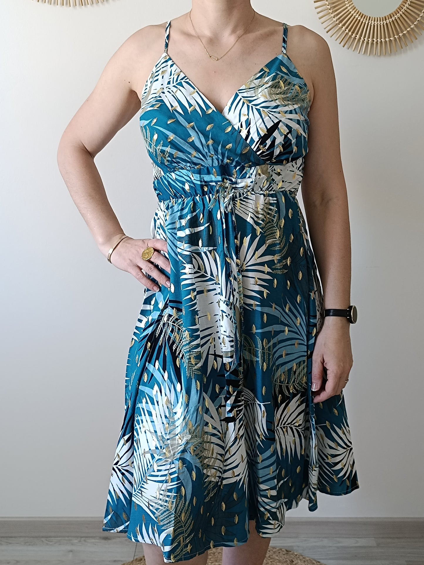 Robe Candice Bleu
