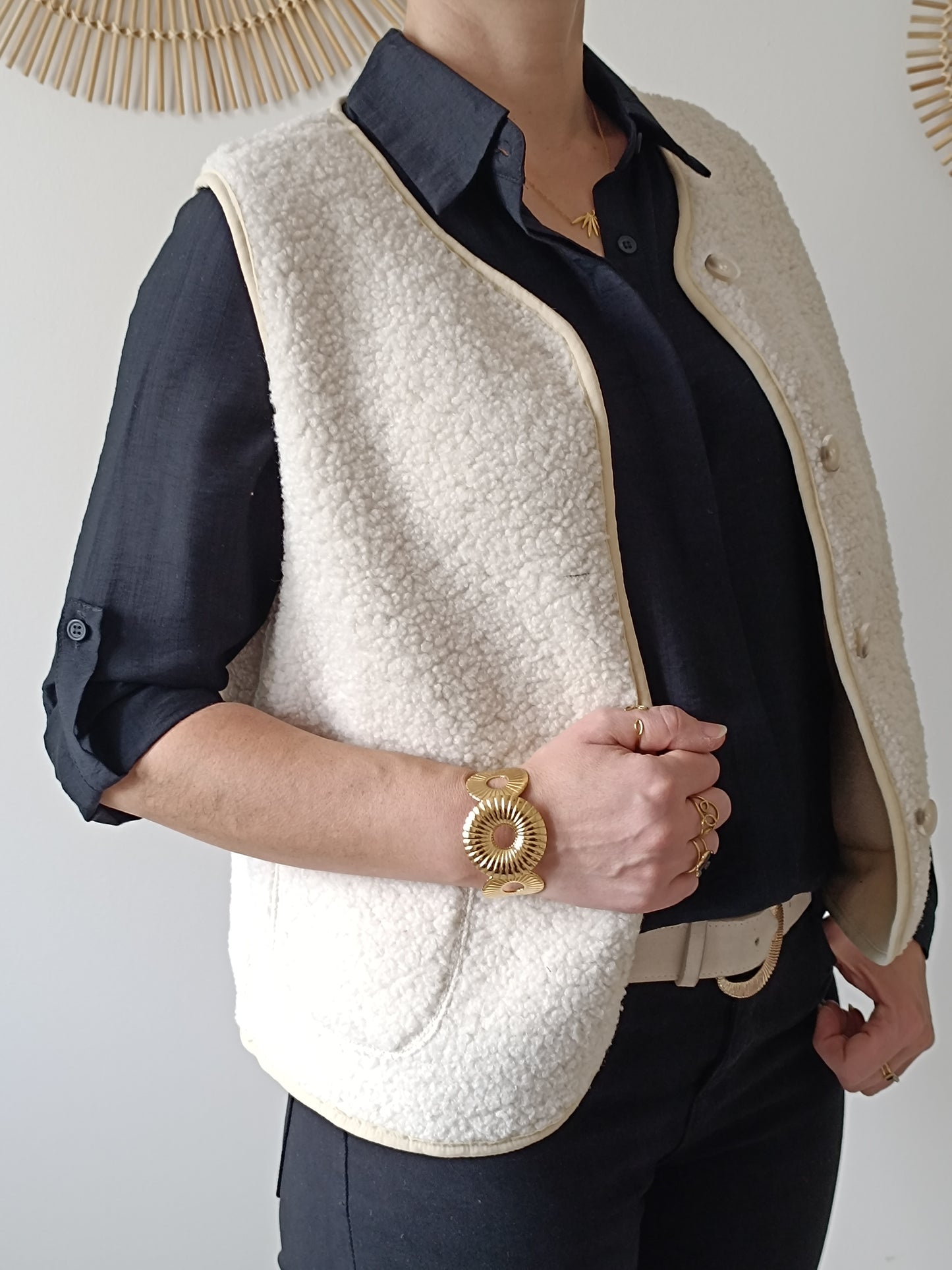 Gilet Julien beige
