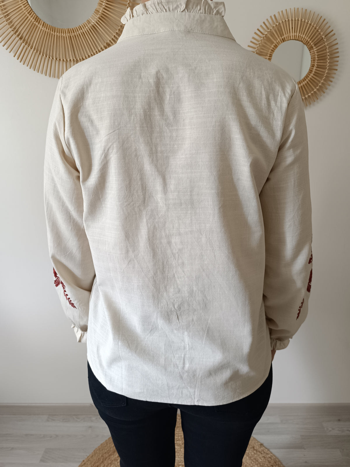 Chemisier Lucie beige