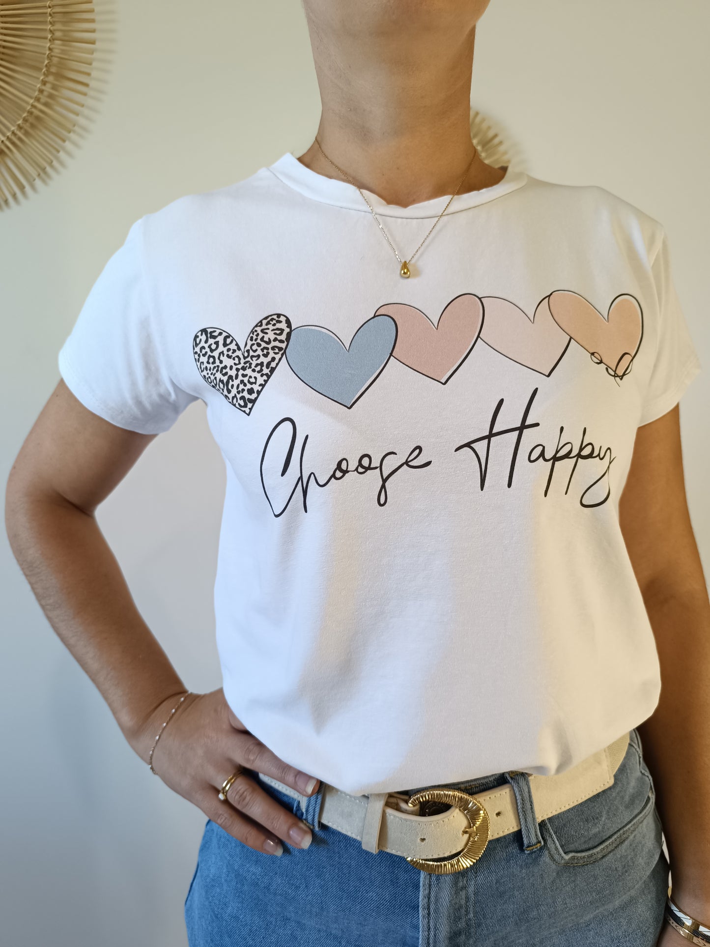 Tee-shirt Happy