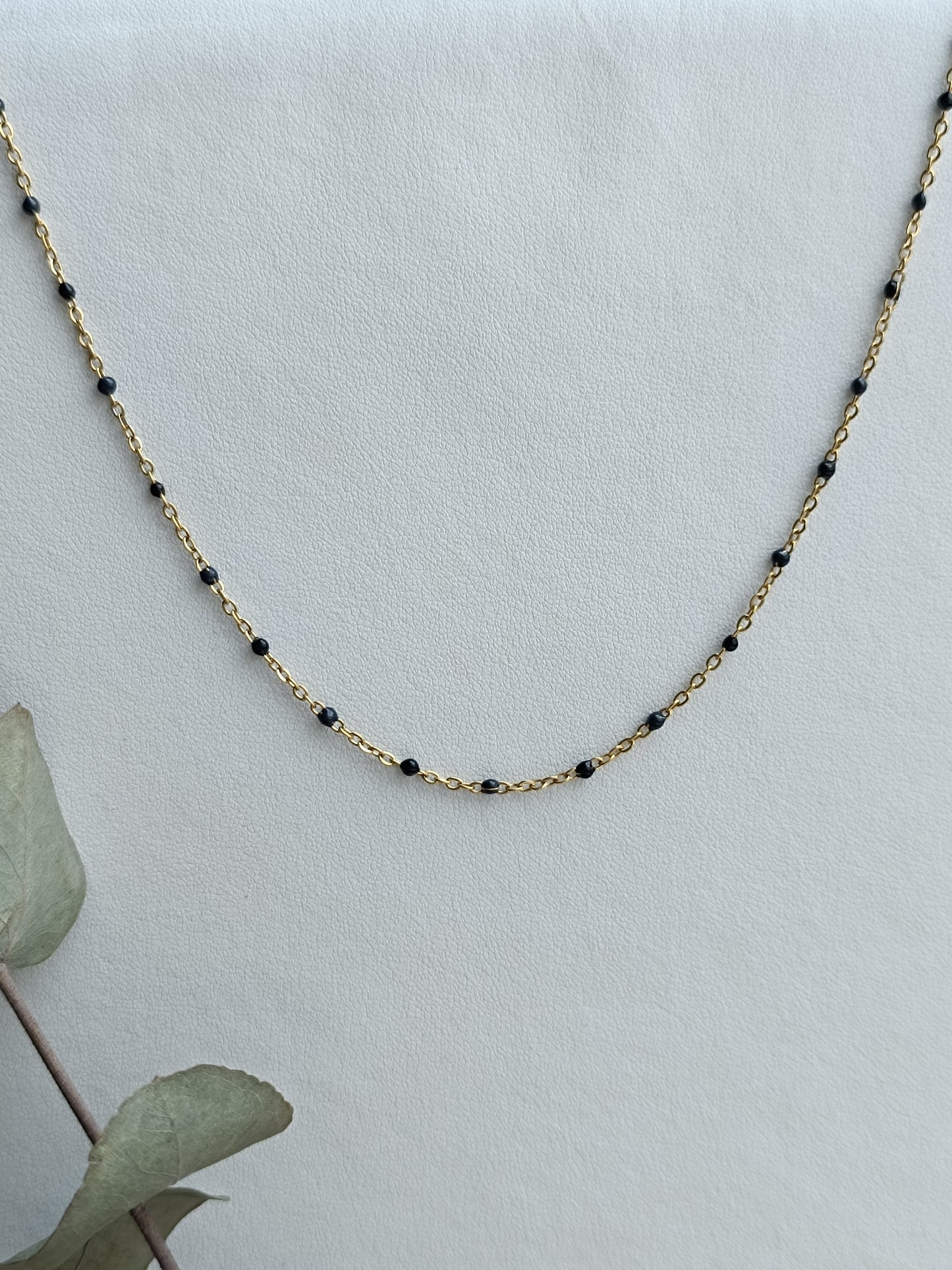 Collier Yuna noir
