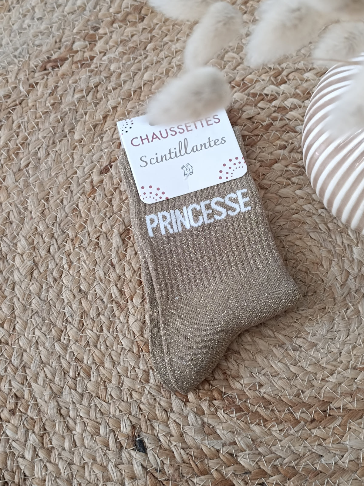 Chaussettes à paillettes - Princesse