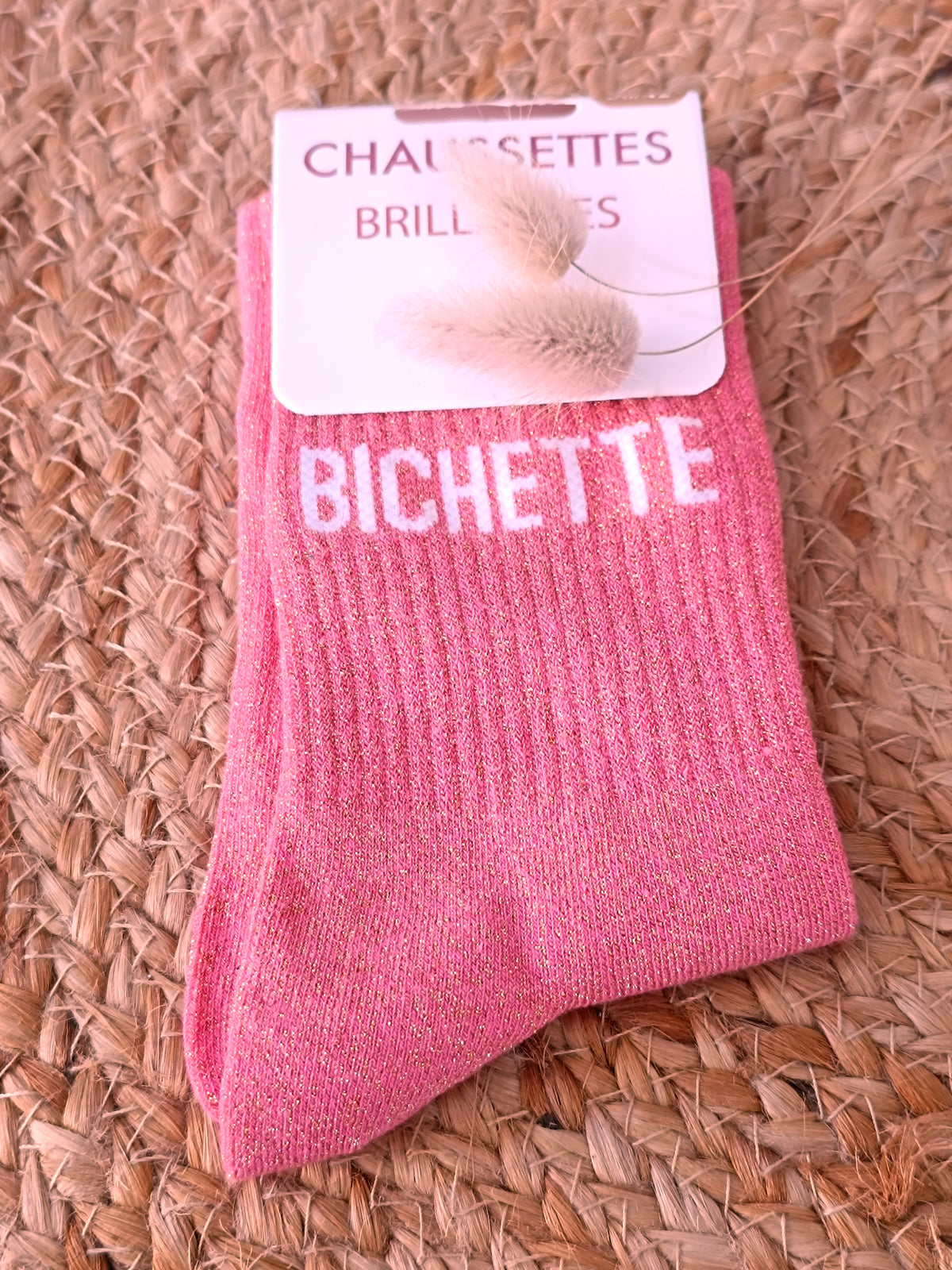 Chaussettes à paillettes - Bichette