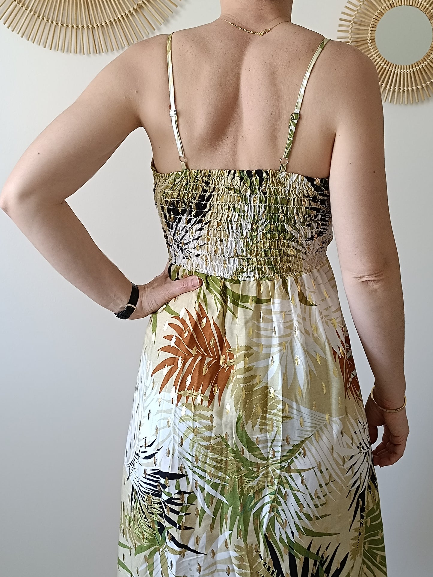 Robe Candice Beige