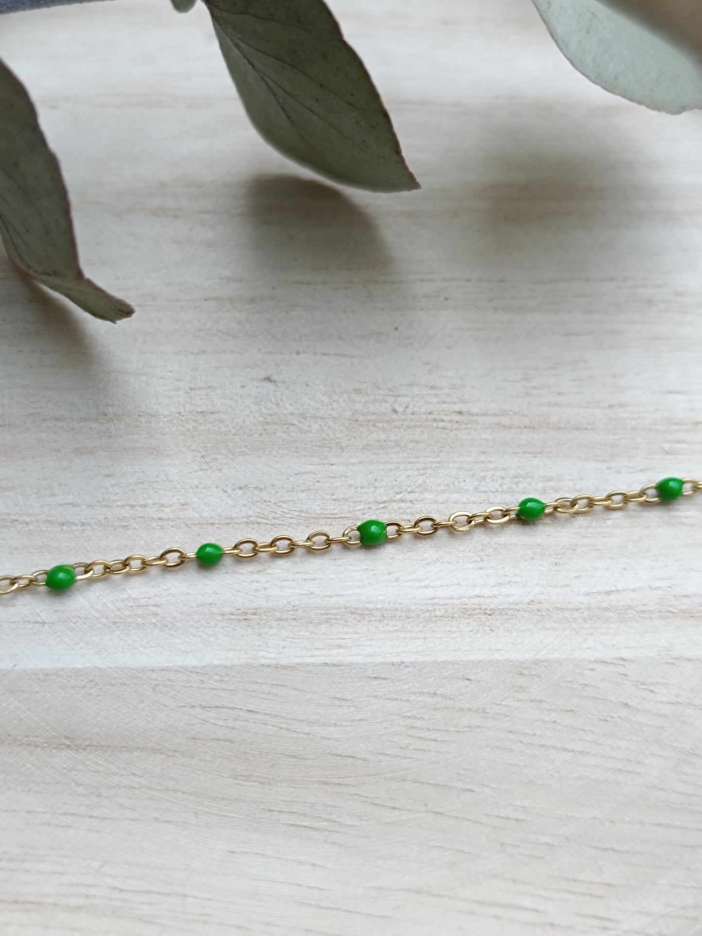 Bracelet Yuna vert