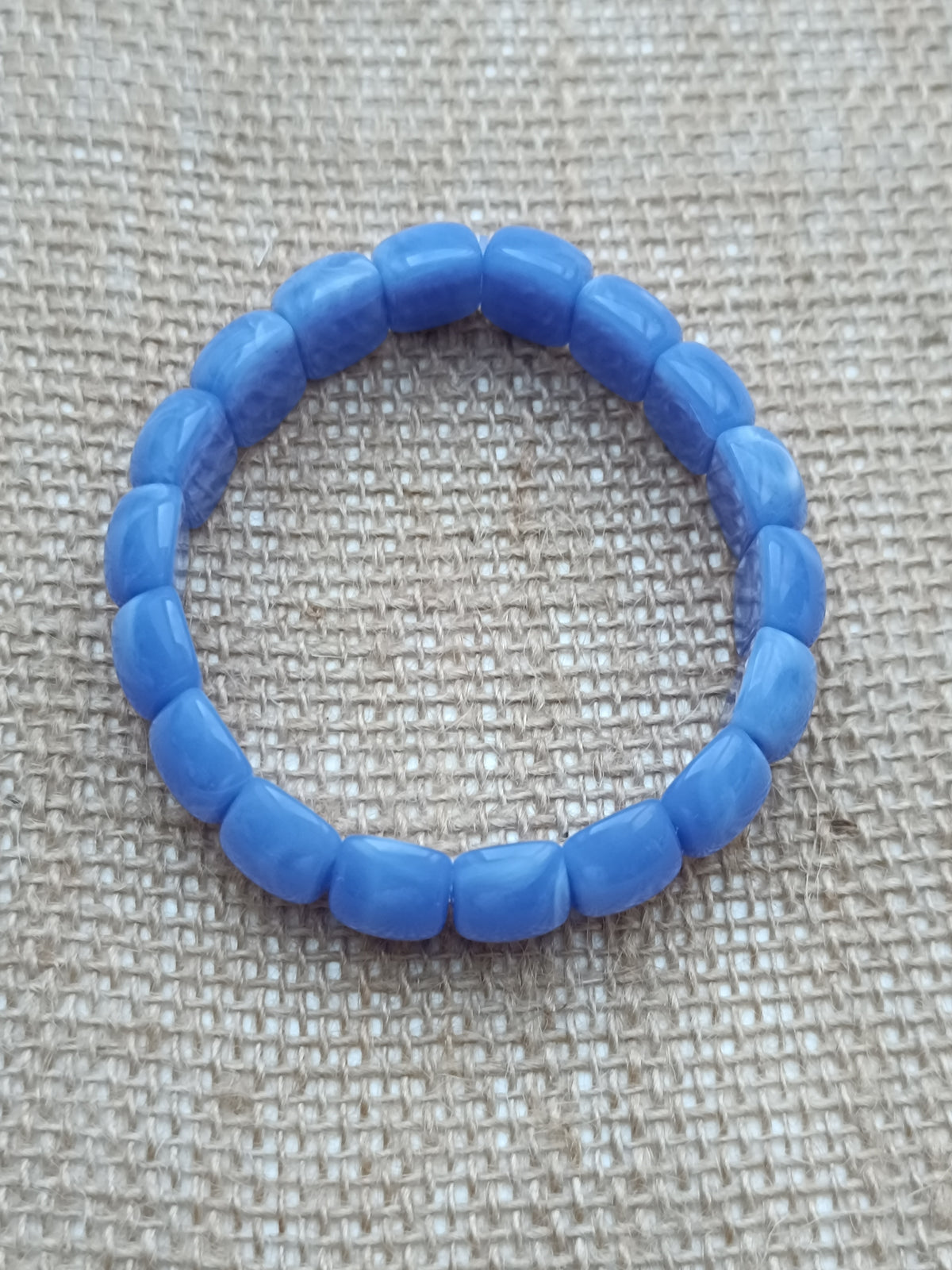 Bracelet élastique bleu