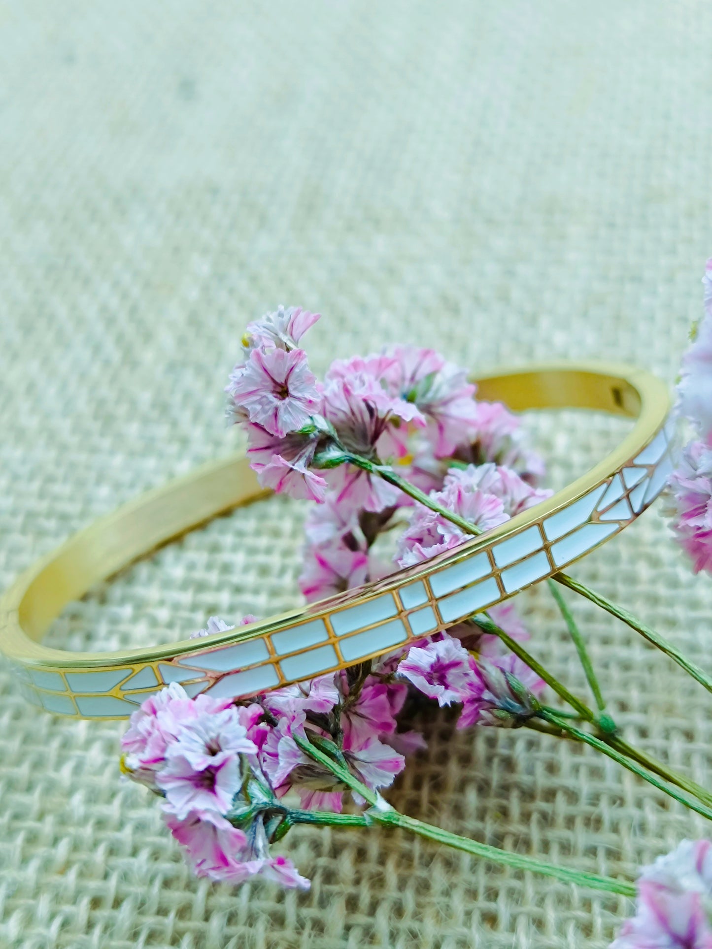 Bracelet Jonc blanc