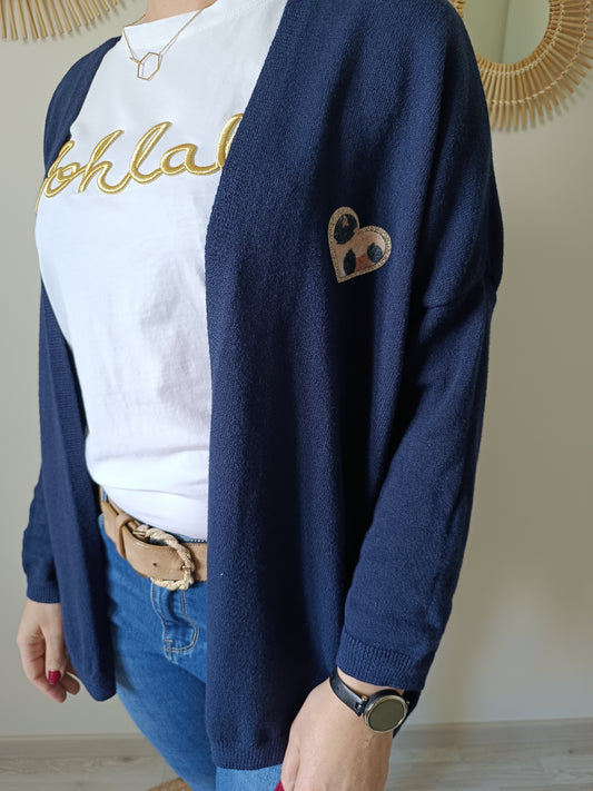 Gilet Célian marine