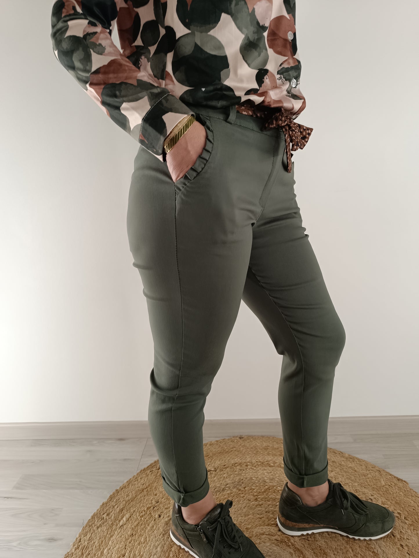 Pantalon Mattéo kaki