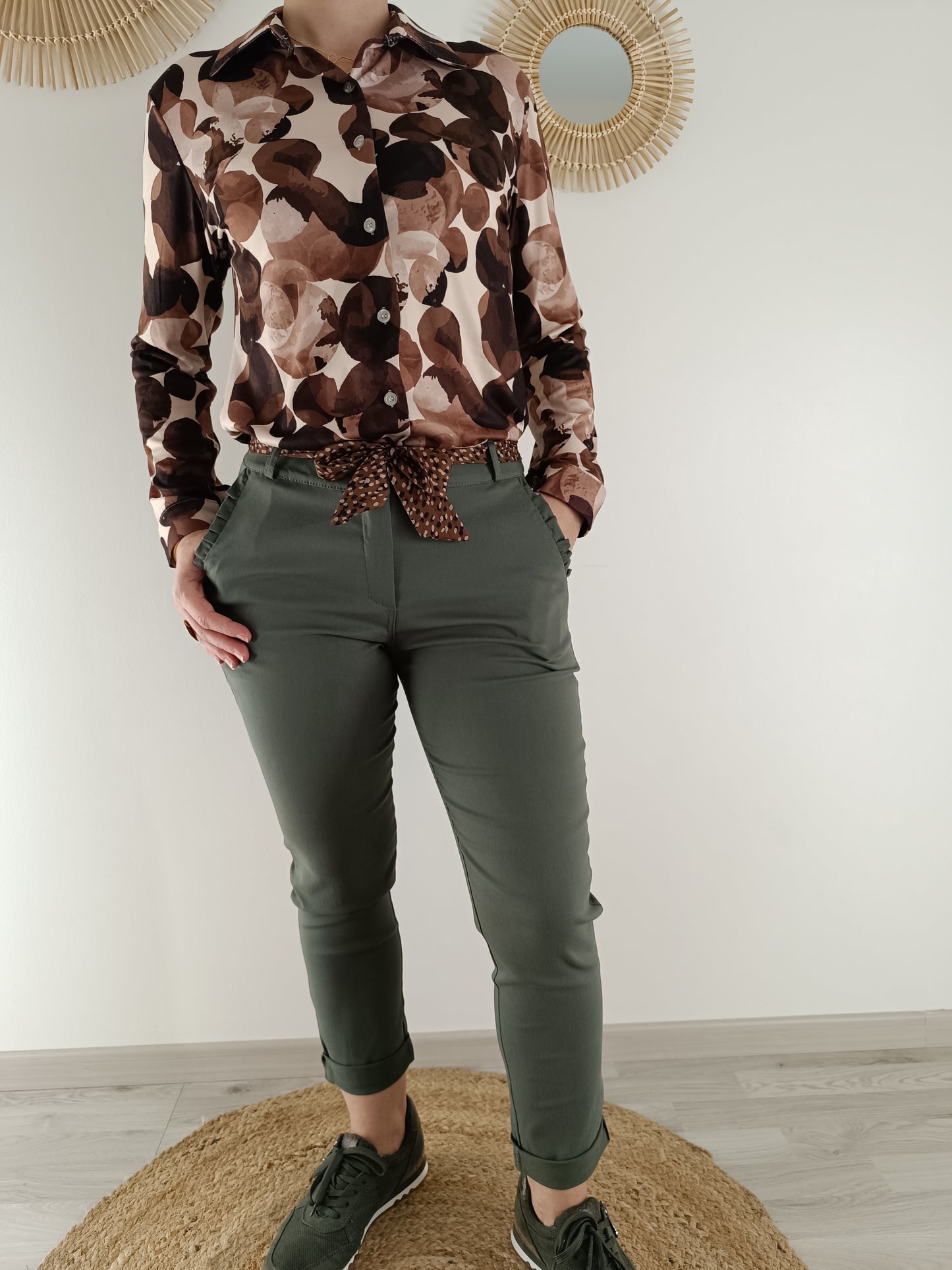 Pantalon Mattéo kaki