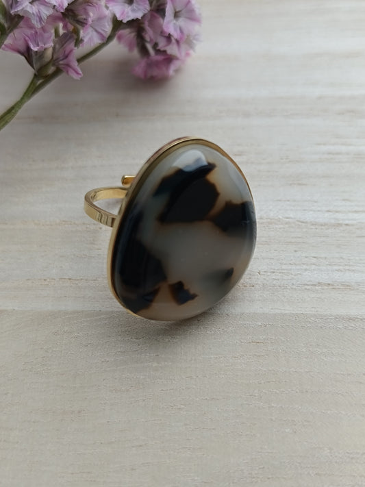 Bague léopard
