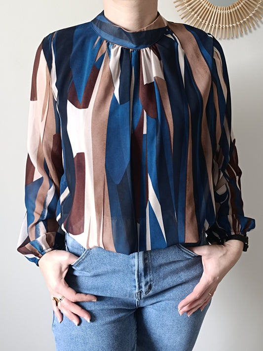 Blouse Ambre Bleue