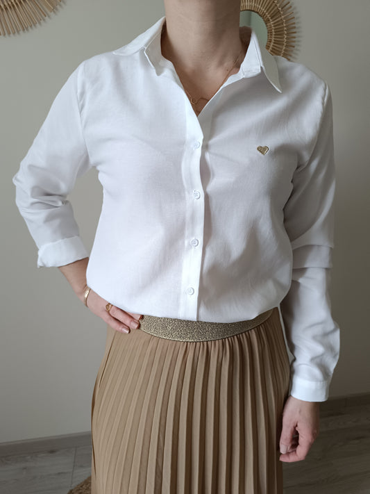 Chemisier Mila blanc